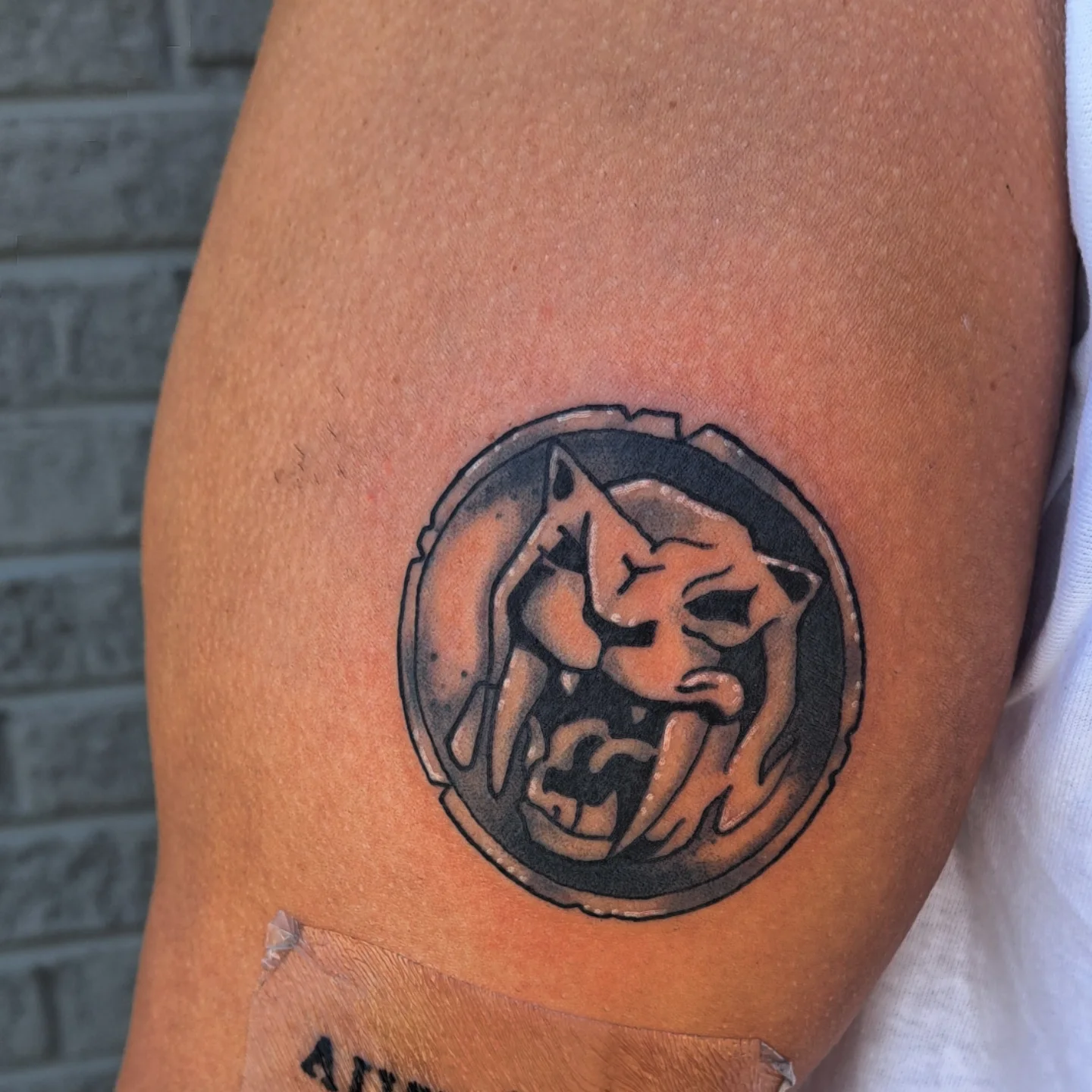 Tattoo by @snakemincey — black_and_grey, realism