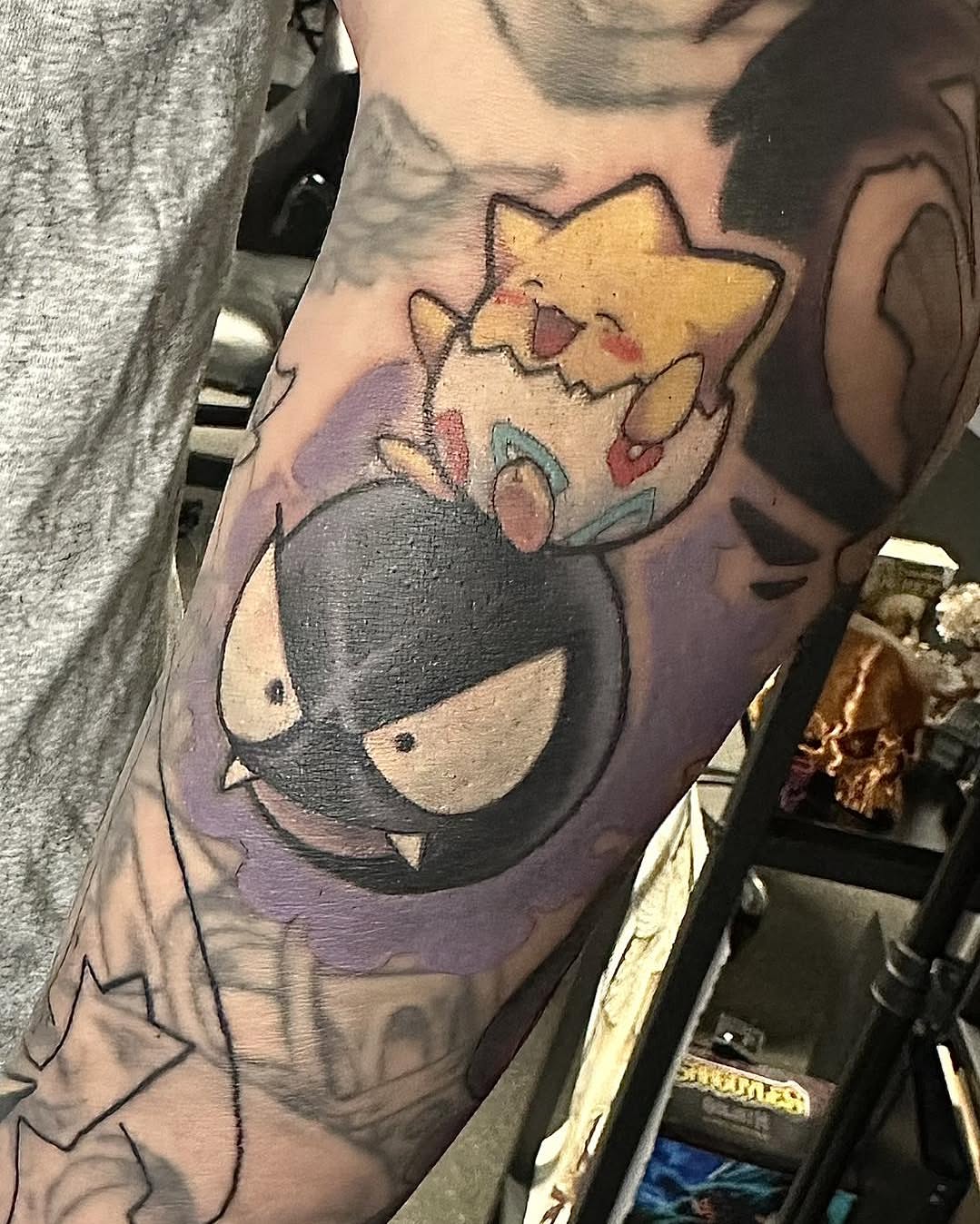 Tattoo by @artbyharper — dotwork