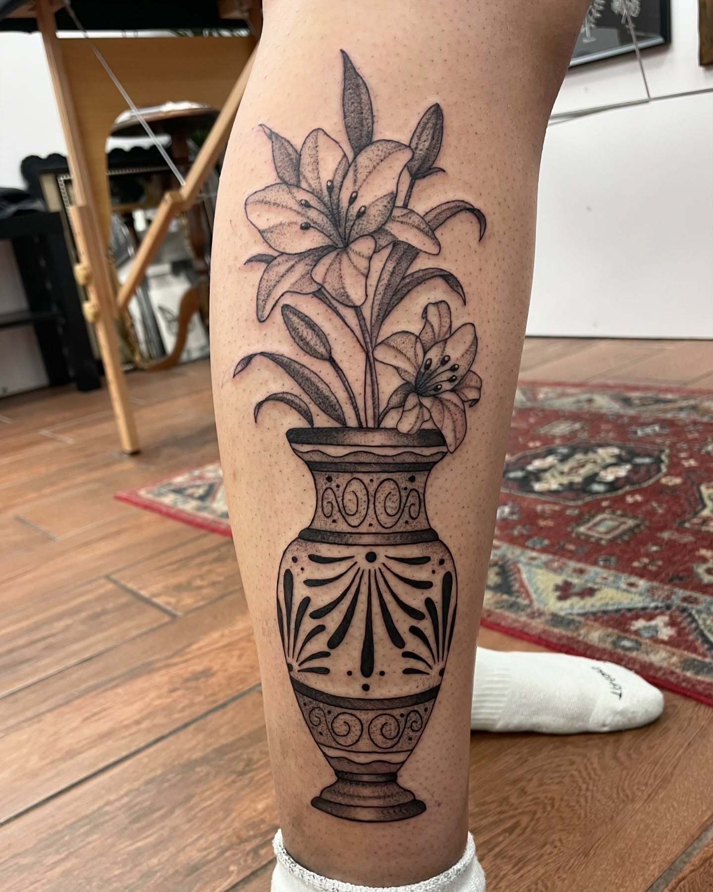 Tattoo by @dom.tattoos β black_and_grey