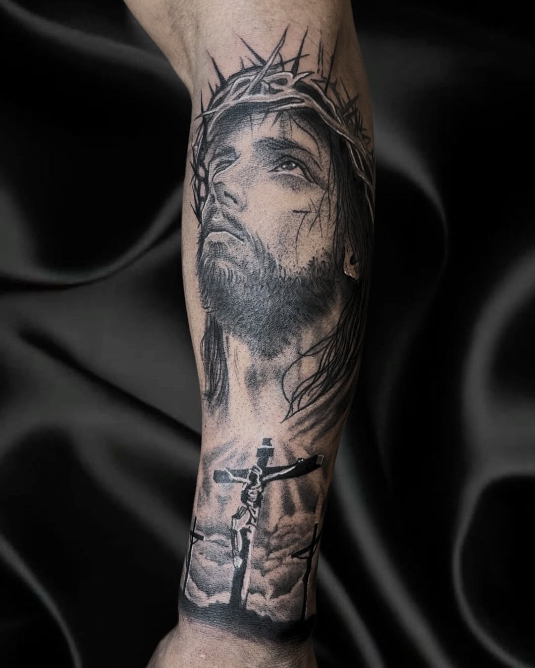 Tattoo by Tatuajes | anime | blackwork | pastel gore | color, Nashville, TN