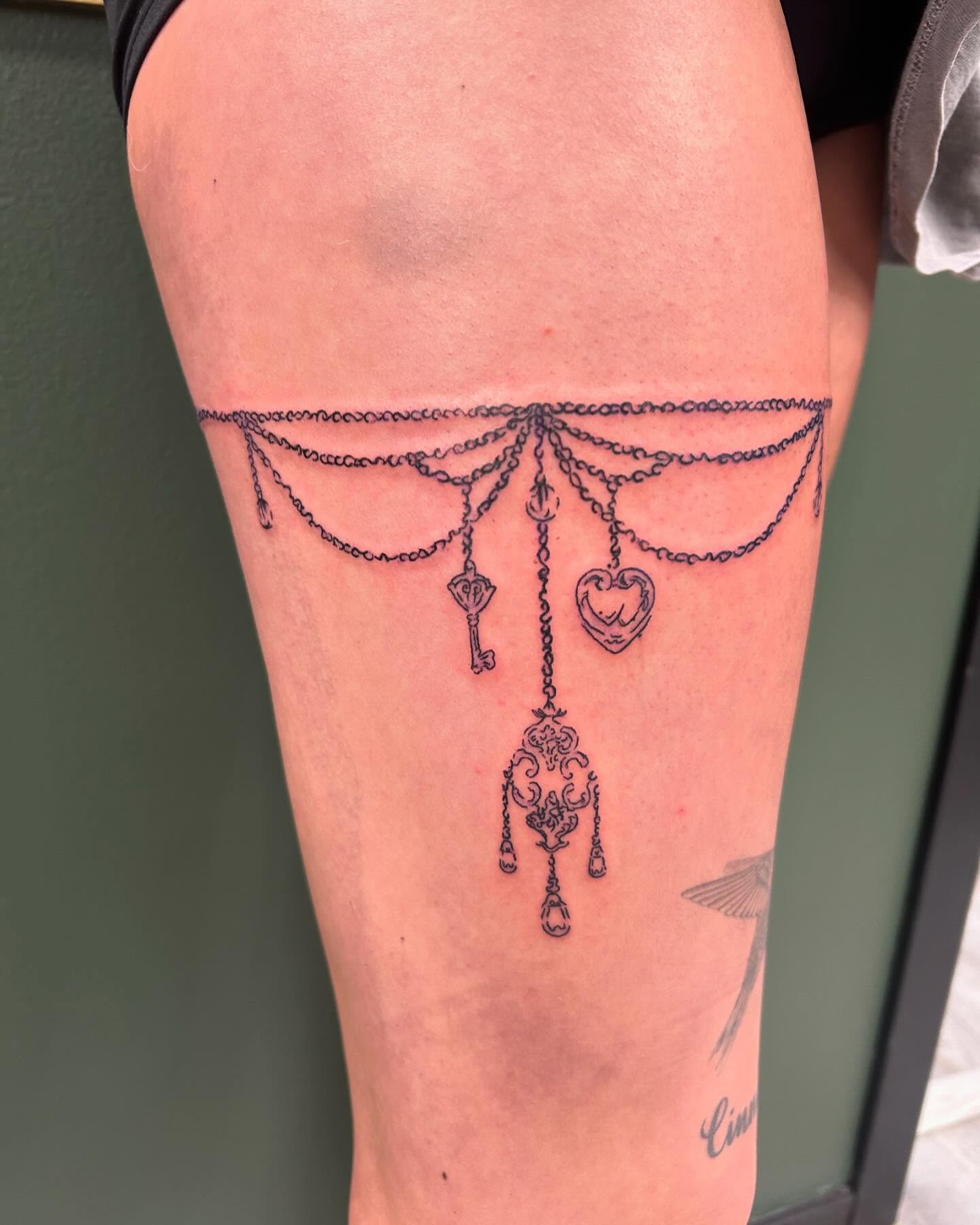 Tattoo by @emmysartemporium — black_and_grey