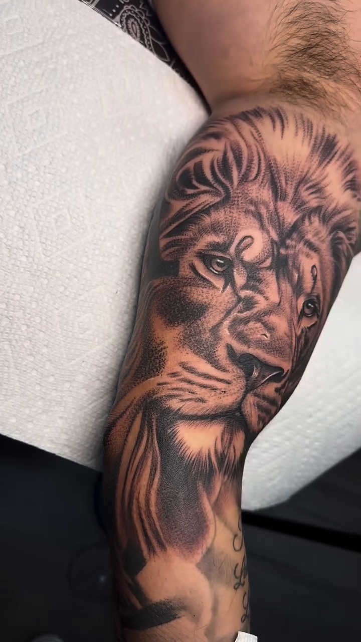 Tattoo by @solistattoos β realism, black_and_grey