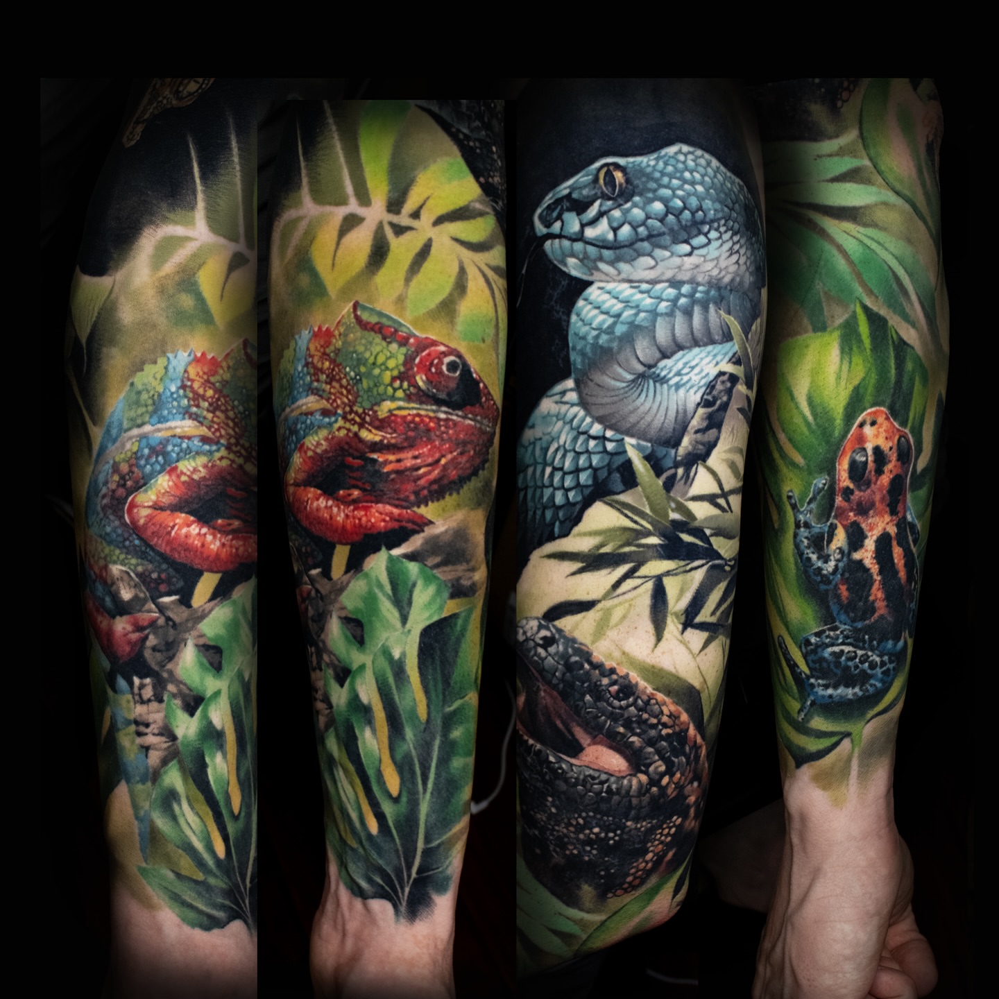Tattoo by @lukebtattoos — realism, dotwork