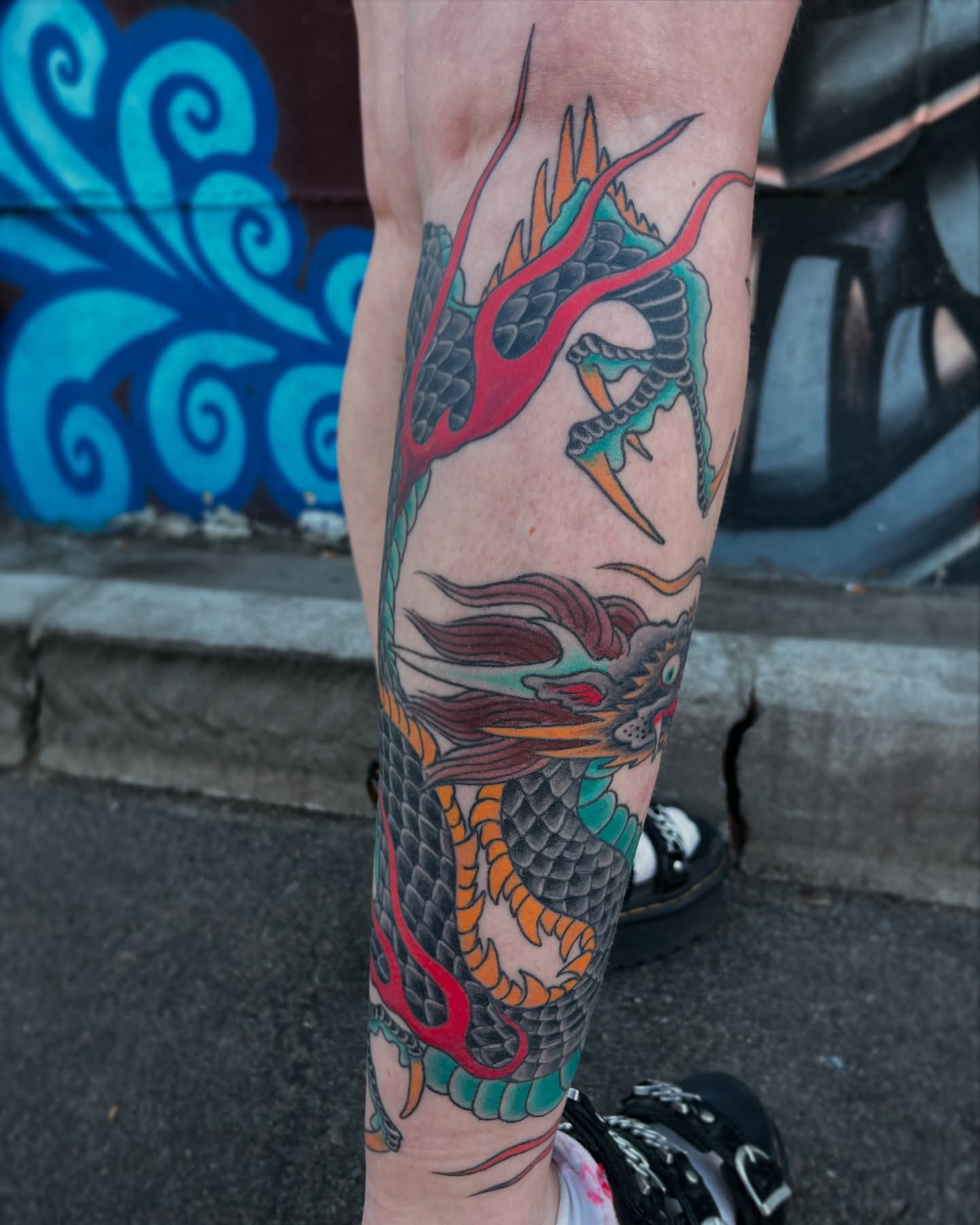 Tattoo by @markpeoplestattoos — japanese_irezumi