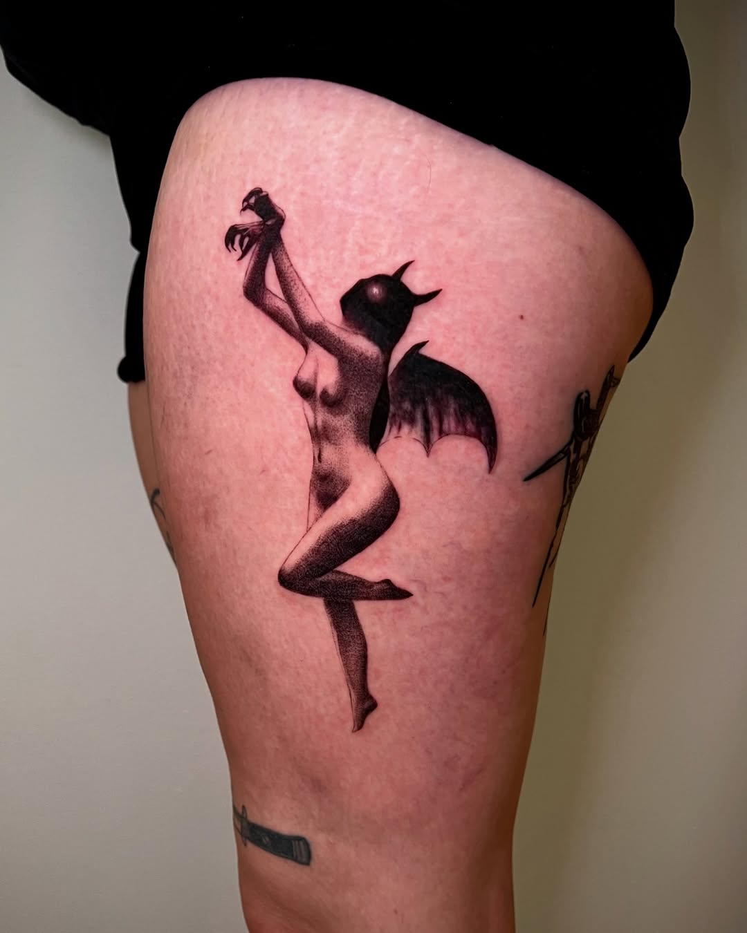 Tattoo by @drewonaperson β black_and_grey, realism