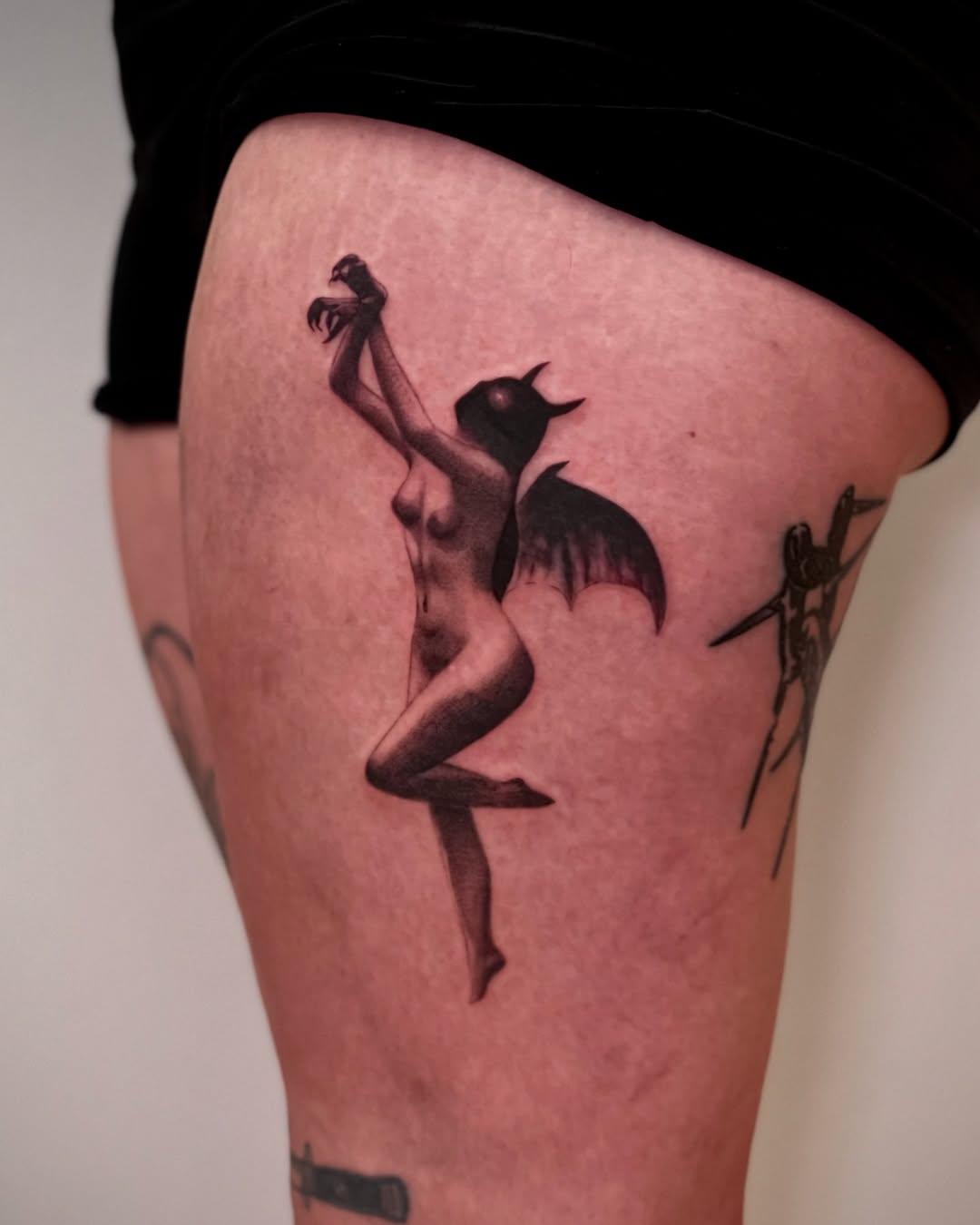Tattoo by @drewonaperson β black_and_grey, realism
