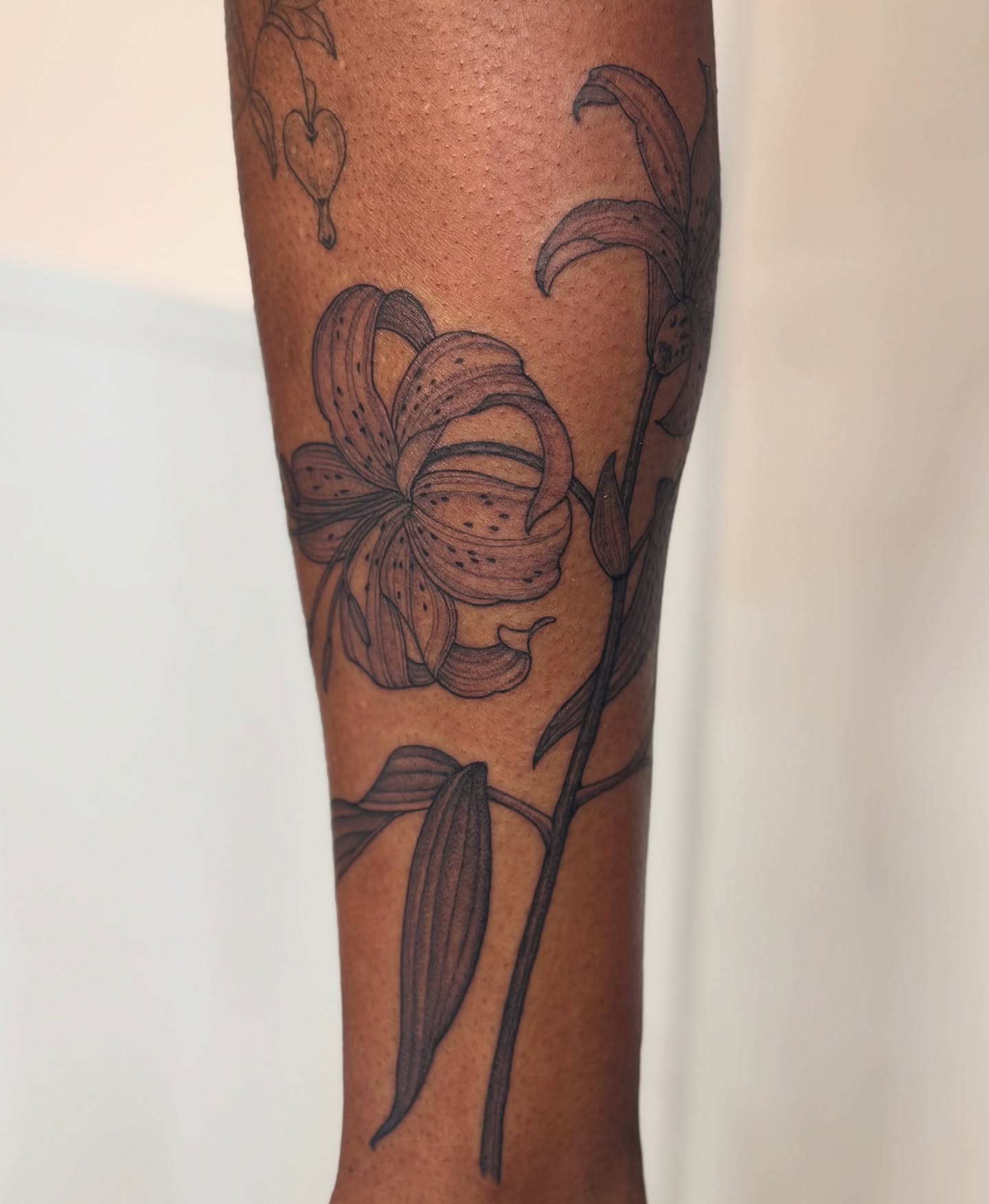 Tattoo by @liannadefleur β black_and_grey