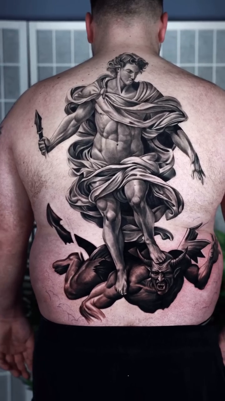 Tattoo work at Bizarre Bazaar Tattoo Convention 2026