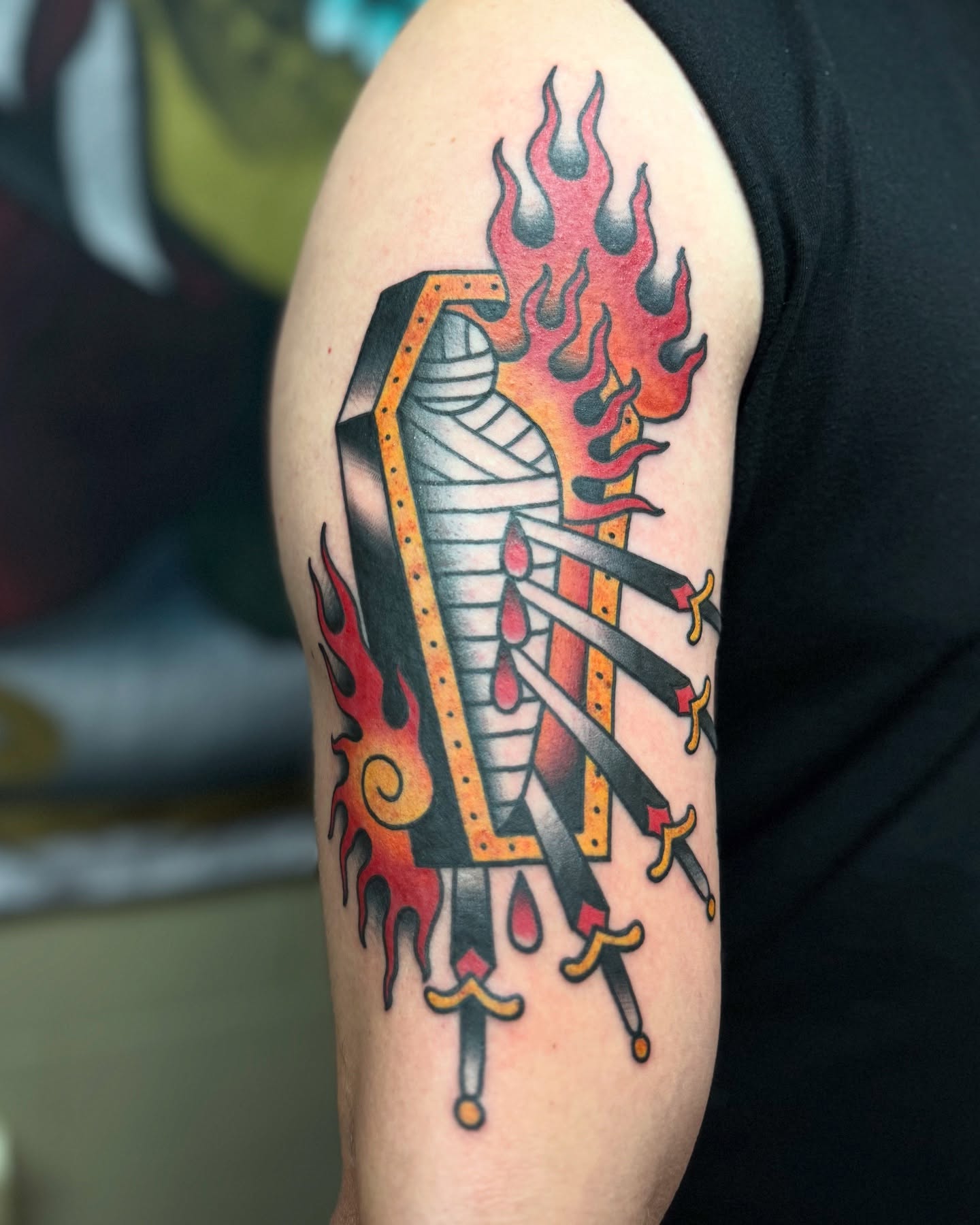 Tattoo by @casket_trash — american_traditional