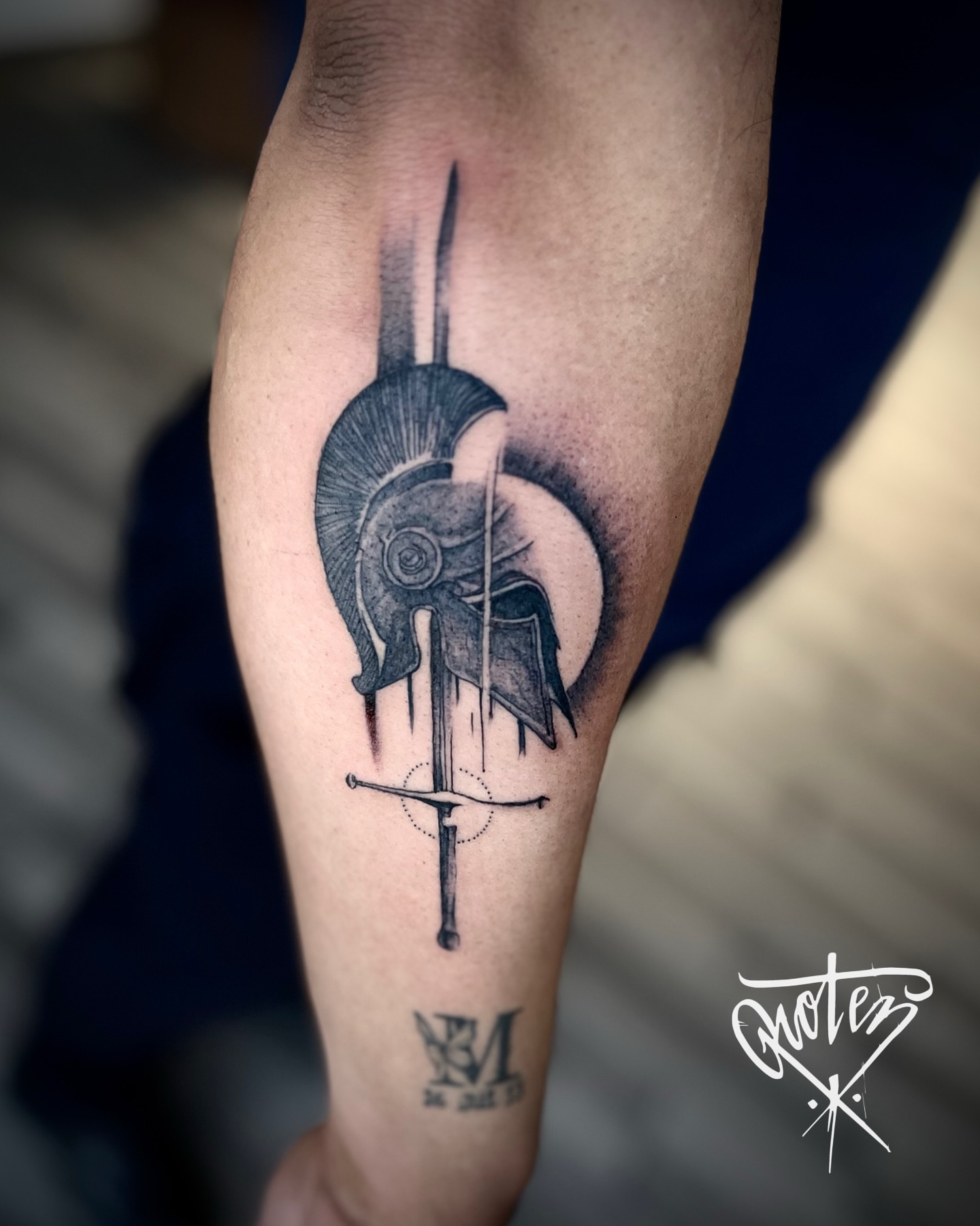 Tattoo by @rotenhill_tattoo — black_and_grey, realism