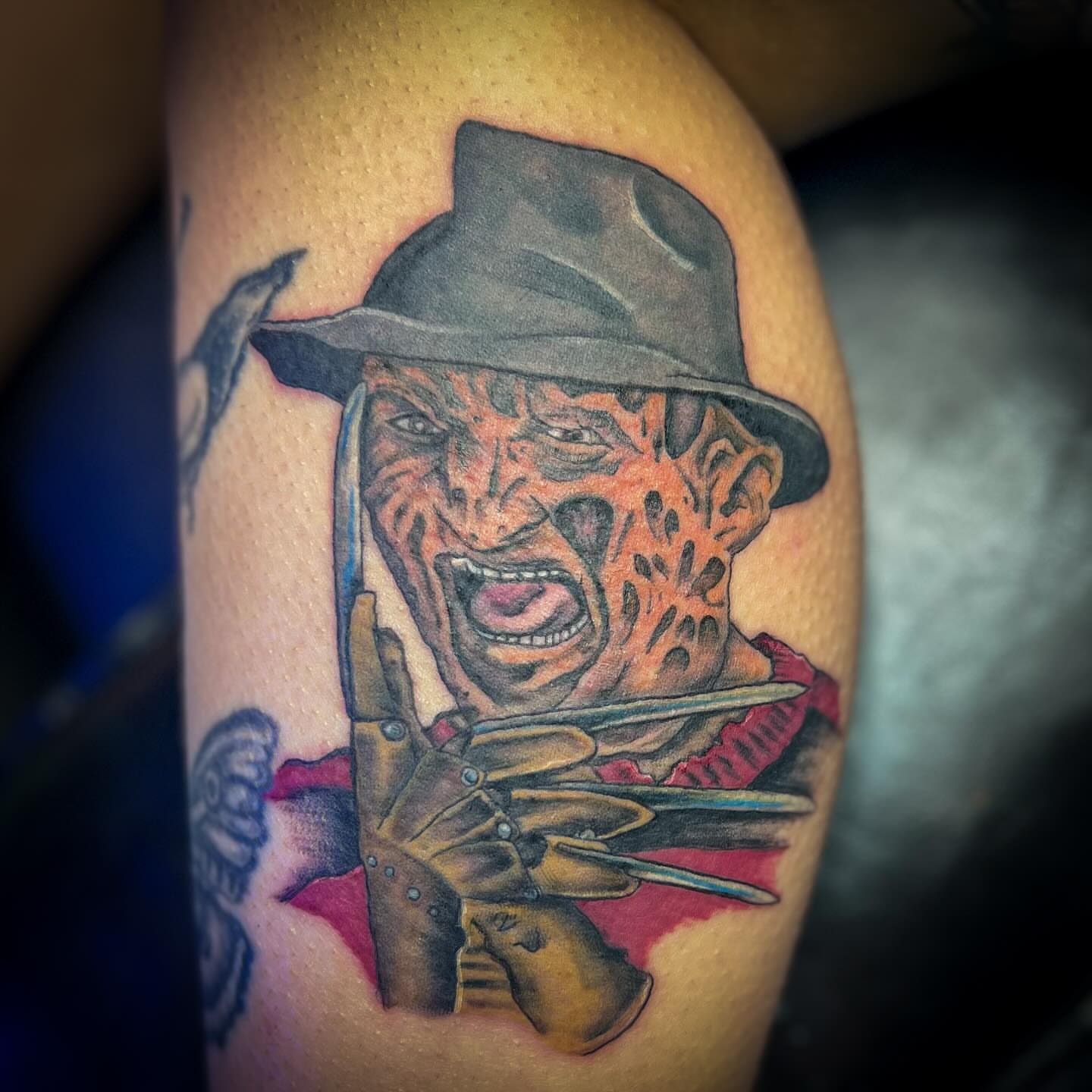 Tattoo by @joeyspindlertattoos — realism, dark_realism