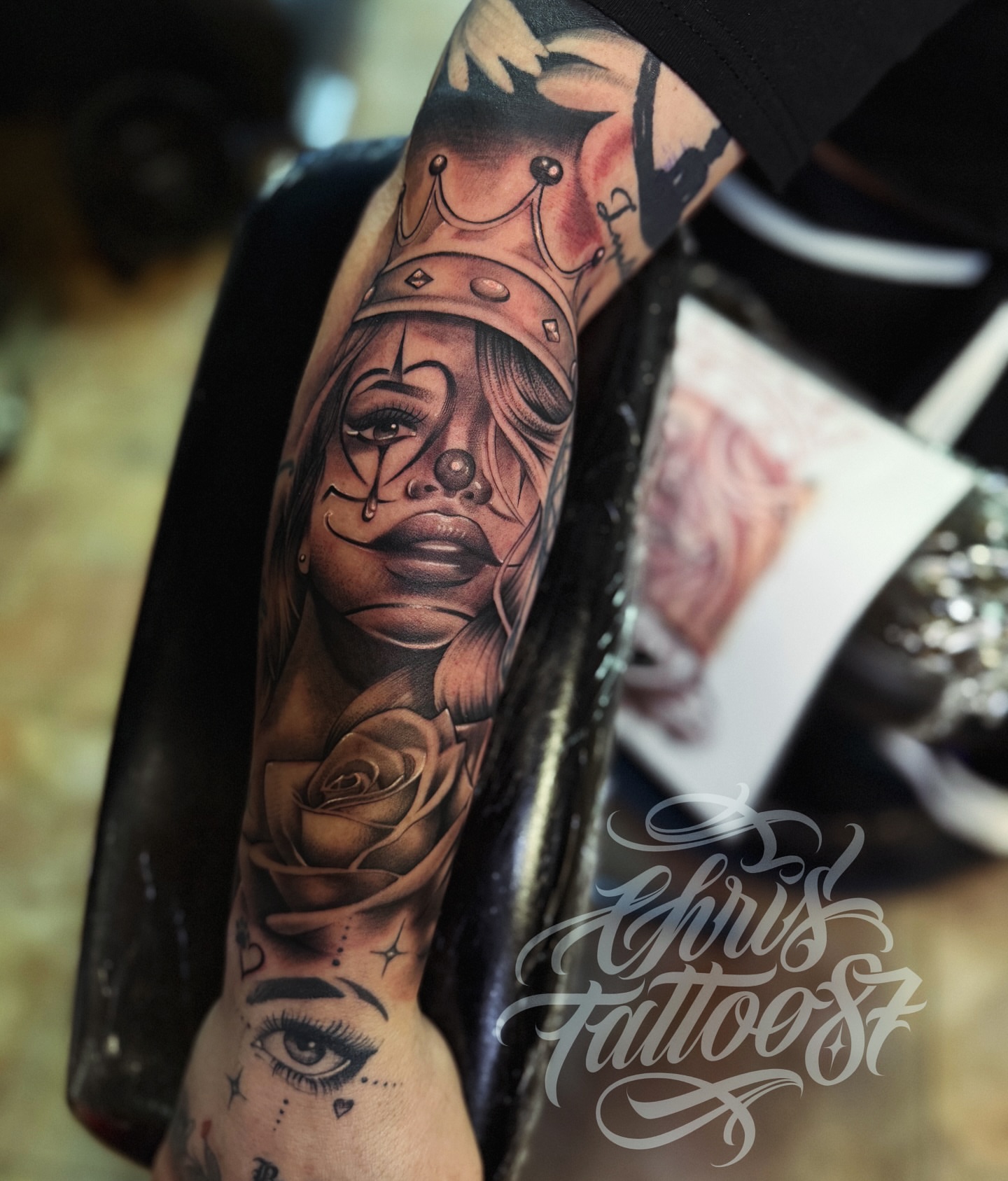 Tattoo by @chris_tattoo87 β american_traditional, realism