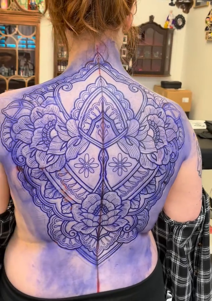 Tattoo by @soft_hand_jan — ornamental, geometric