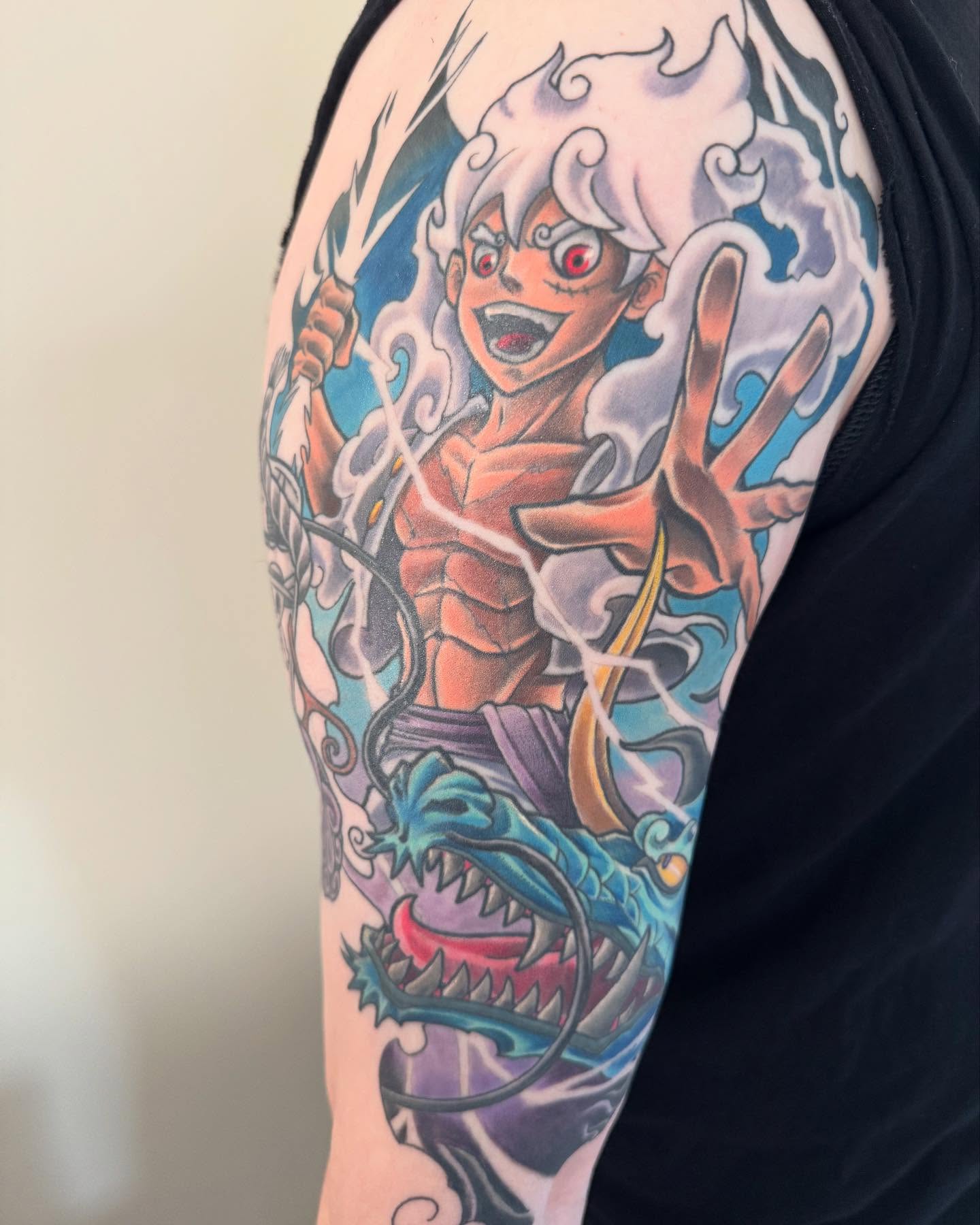 Tattoo by @workofant — anime, illustrative