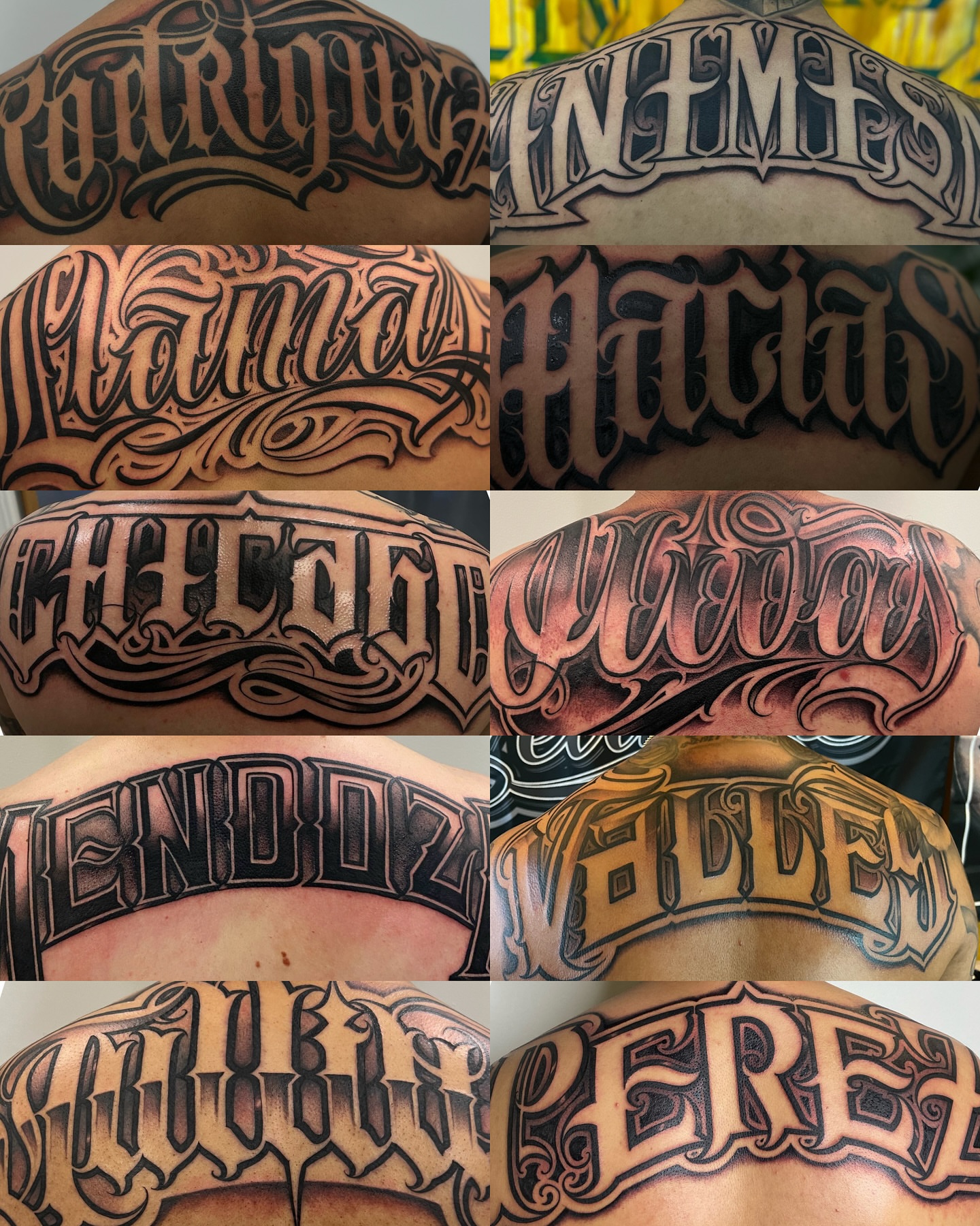 Tattoo by @aleckzi_ramos — lettering_script