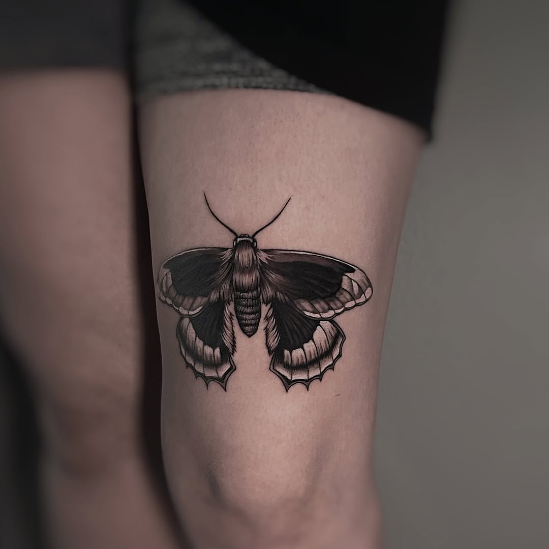 Tattoo by @hawkstattoo_ — realism, black_and_grey