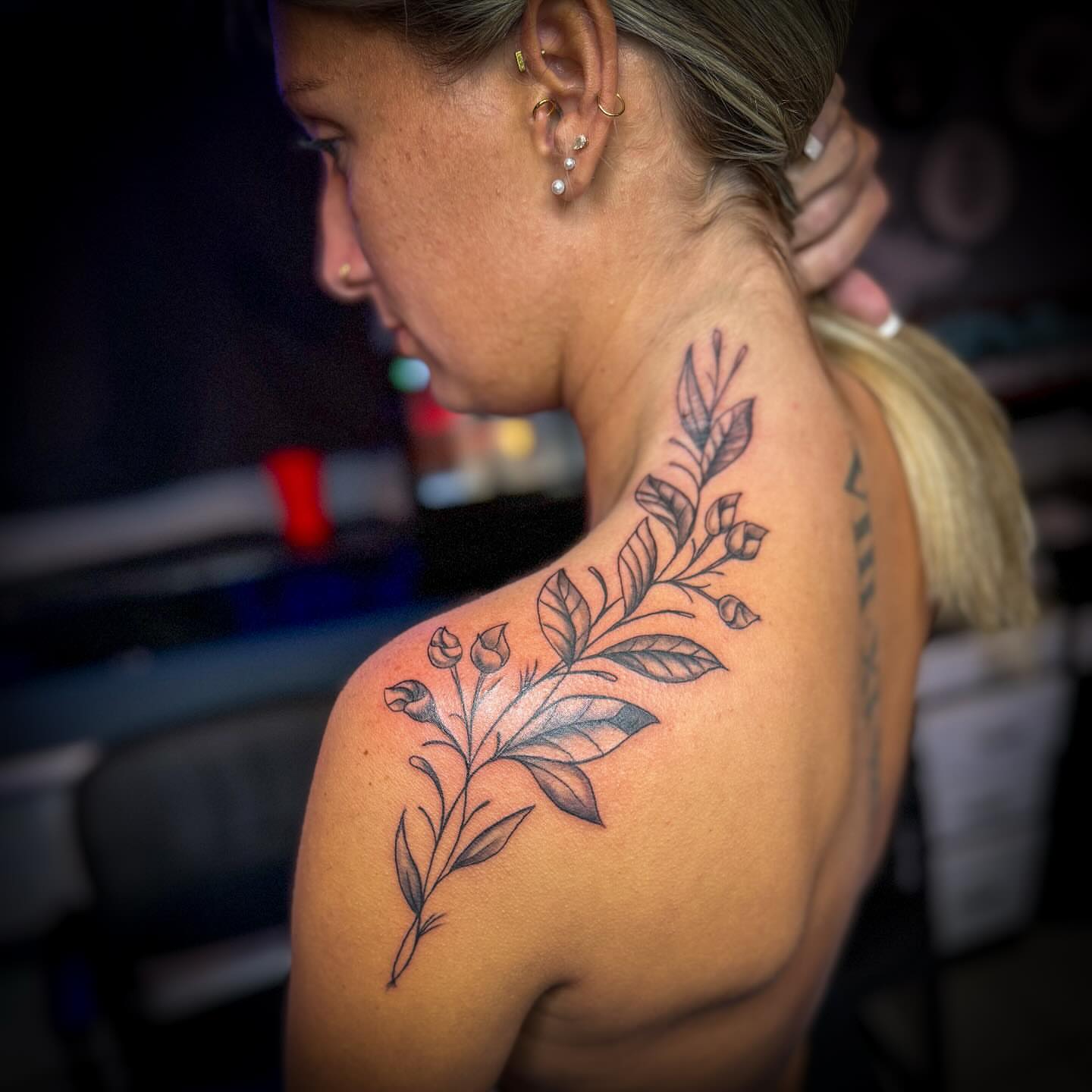 Tattoo by @joeyspindlertattoos — black_and_grey