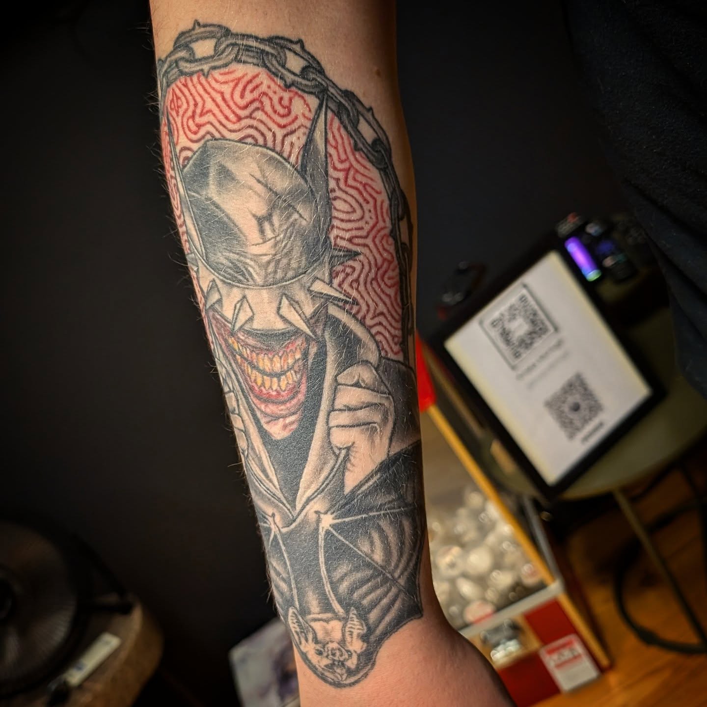 Tattoo by @krystamctattoos111 — black_and_grey
