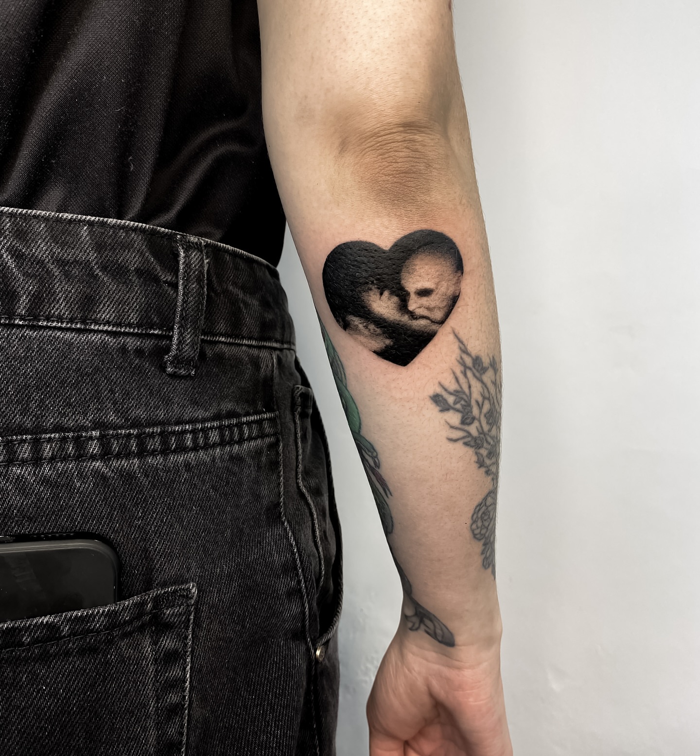 Tattoo by @web4tt — black_and_grey, realism