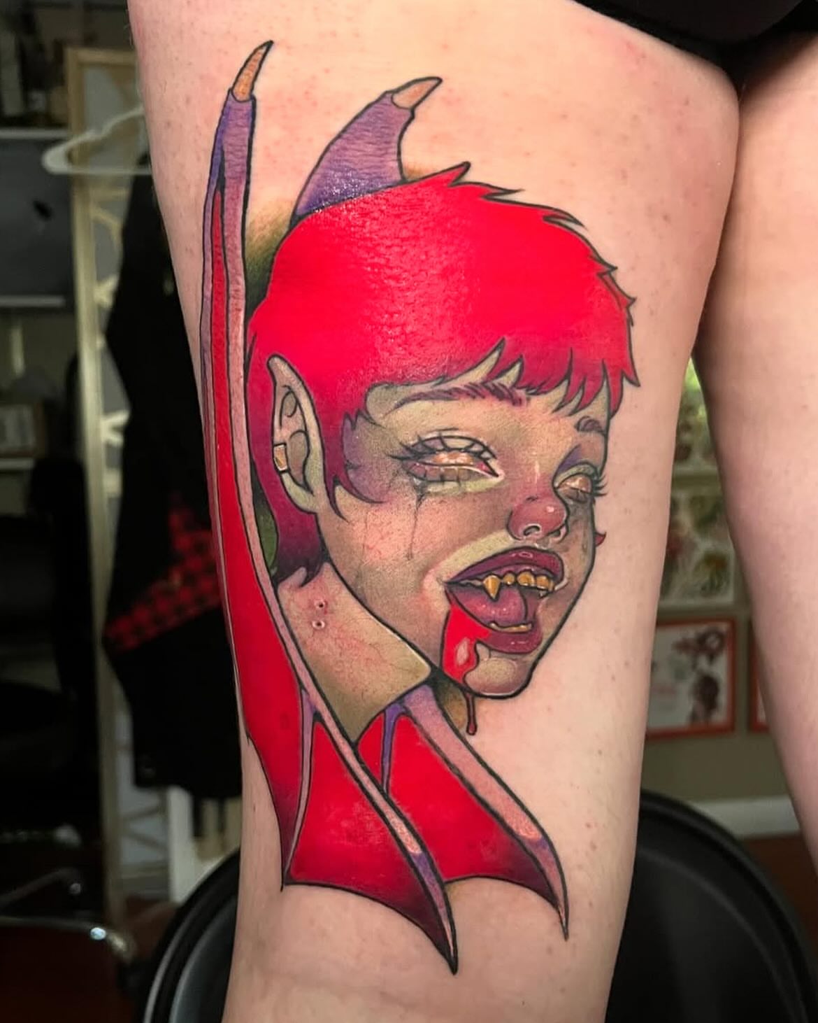 Tattoo by @broken.teeth.tattoos — dark_realism