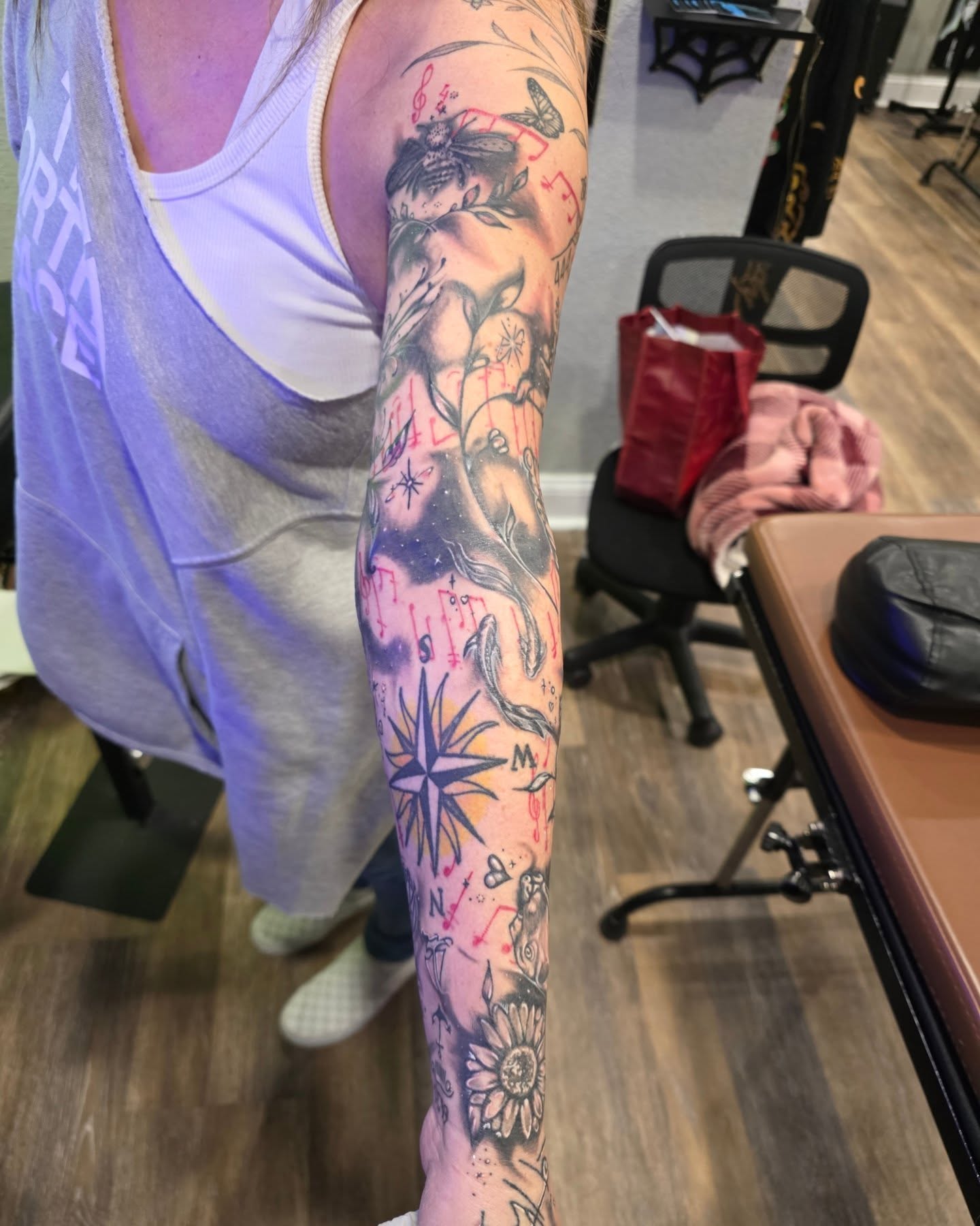 Tattoo by @cerberustattoos — new_school, dotwork