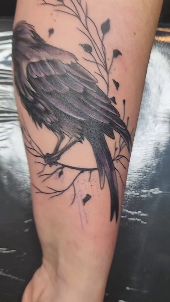 Tattoo by @boeshane — black_and_grey, realism