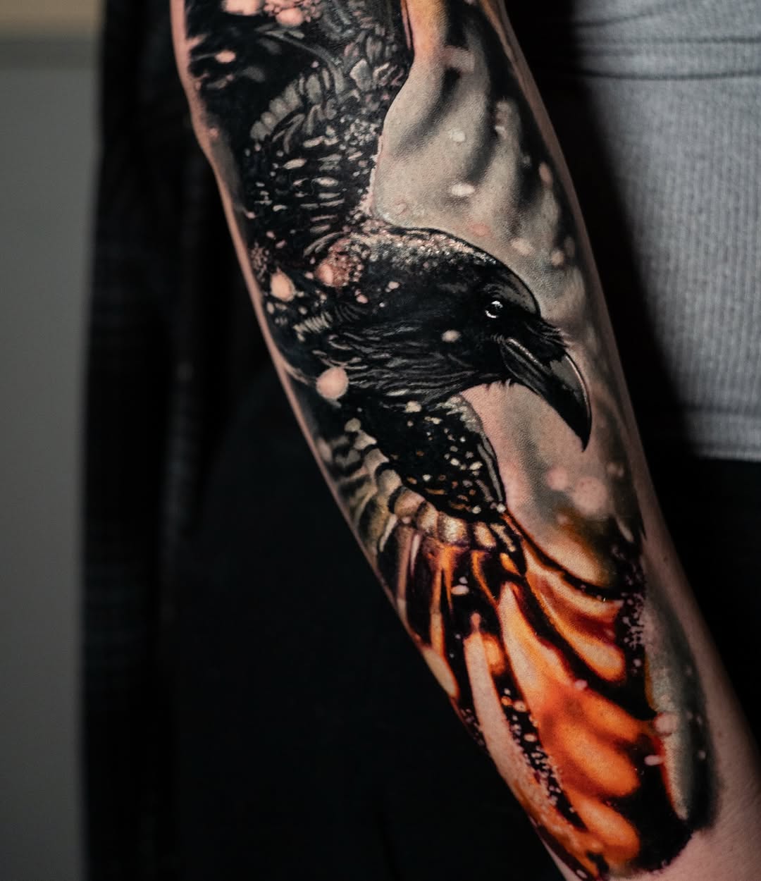 Tattoo by @mattvaught_tattoo — realism, black_and_grey