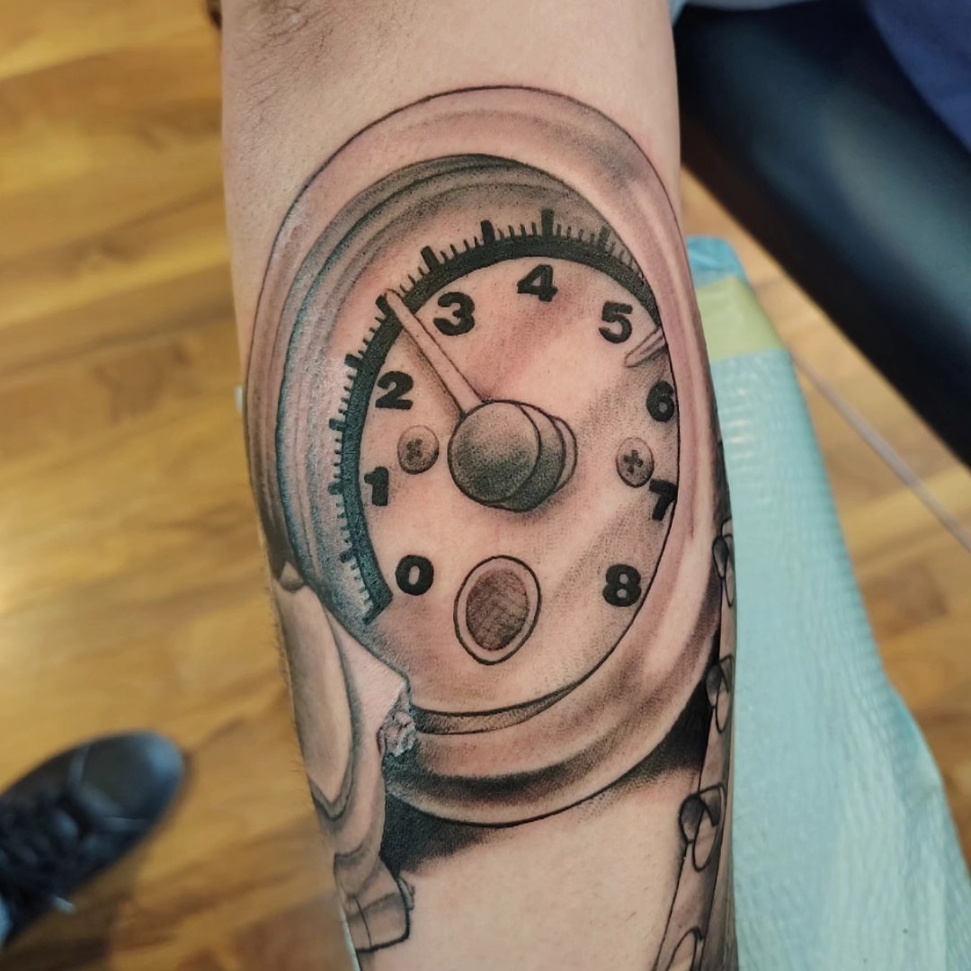 Tattoo by @nickybridgewater — realism, black_and_grey