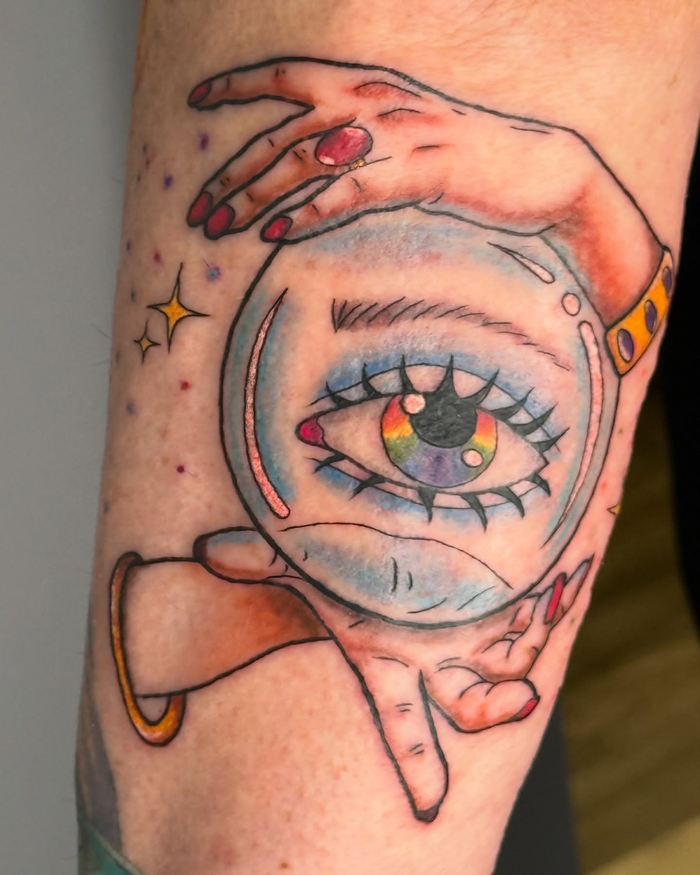 Tattoo by @madisonsky.tattoos — new_school, surrealism