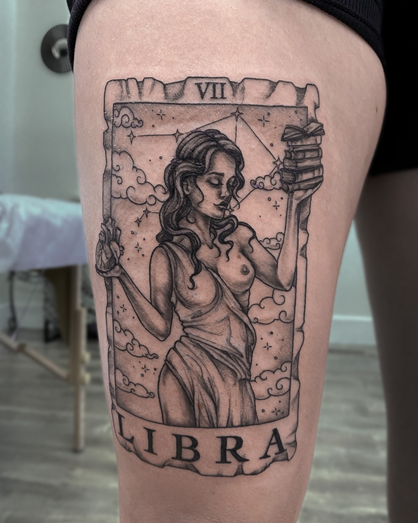 Tattoo by @jenpetronella — black_and_grey