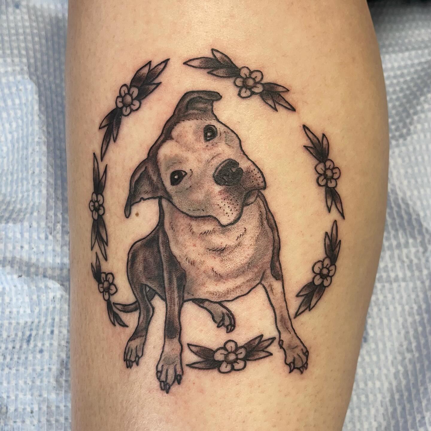 Tattoo by @agirlnamed_sue — black_and_grey