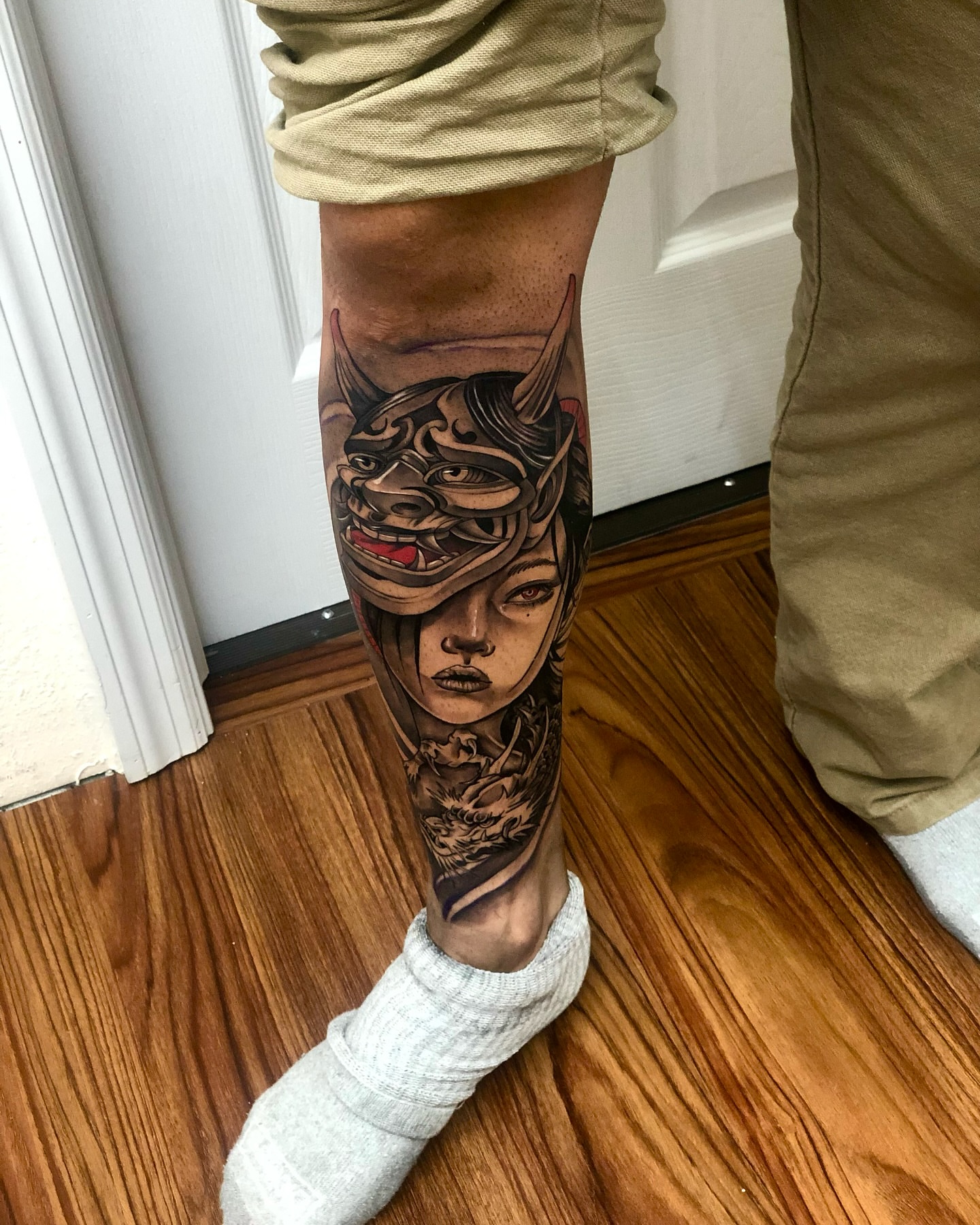 Tattoo by @ink_kevin_ — realism, dark_realism