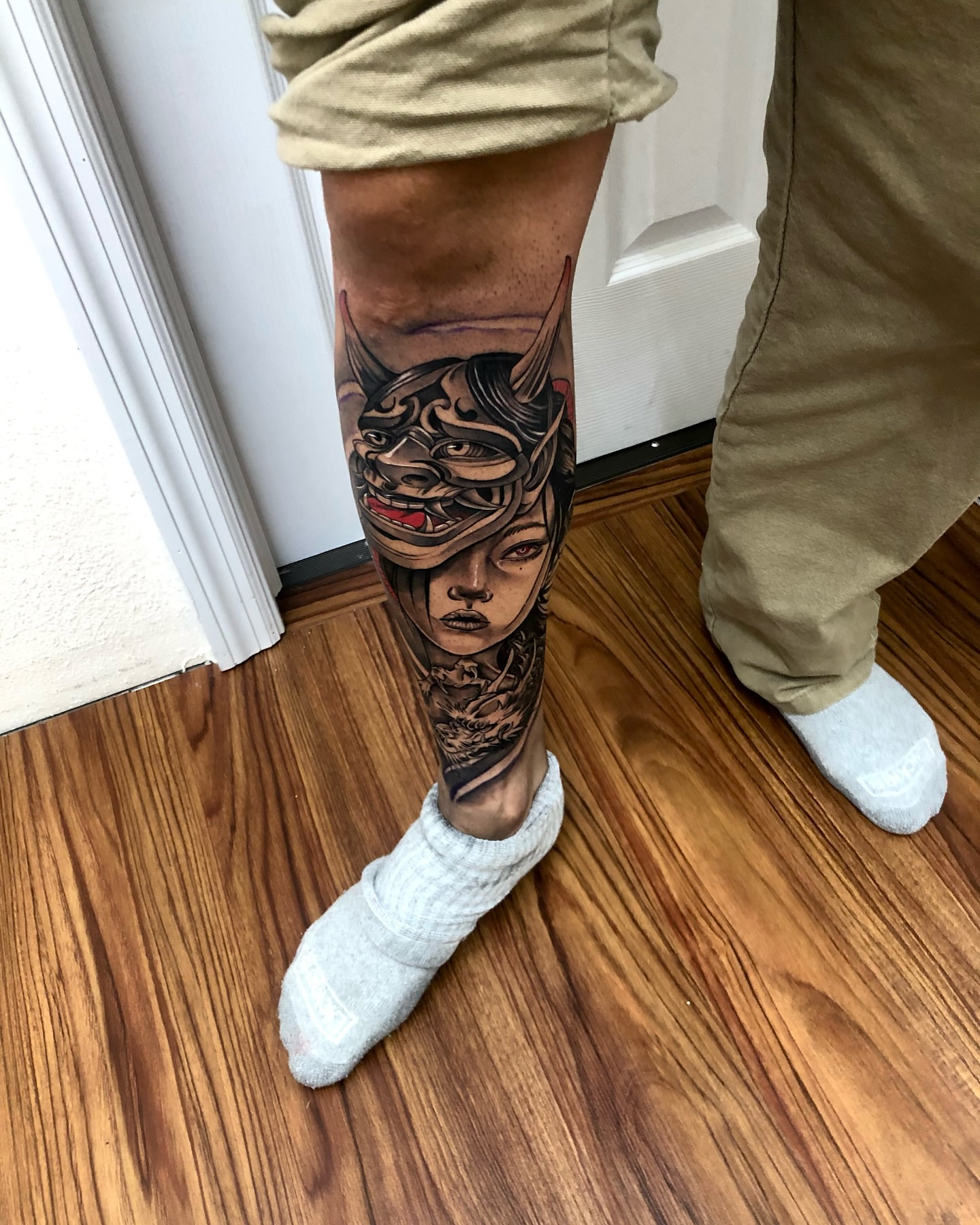 Tattoo by @ink_kevin_ — japanese_irezumi, realism