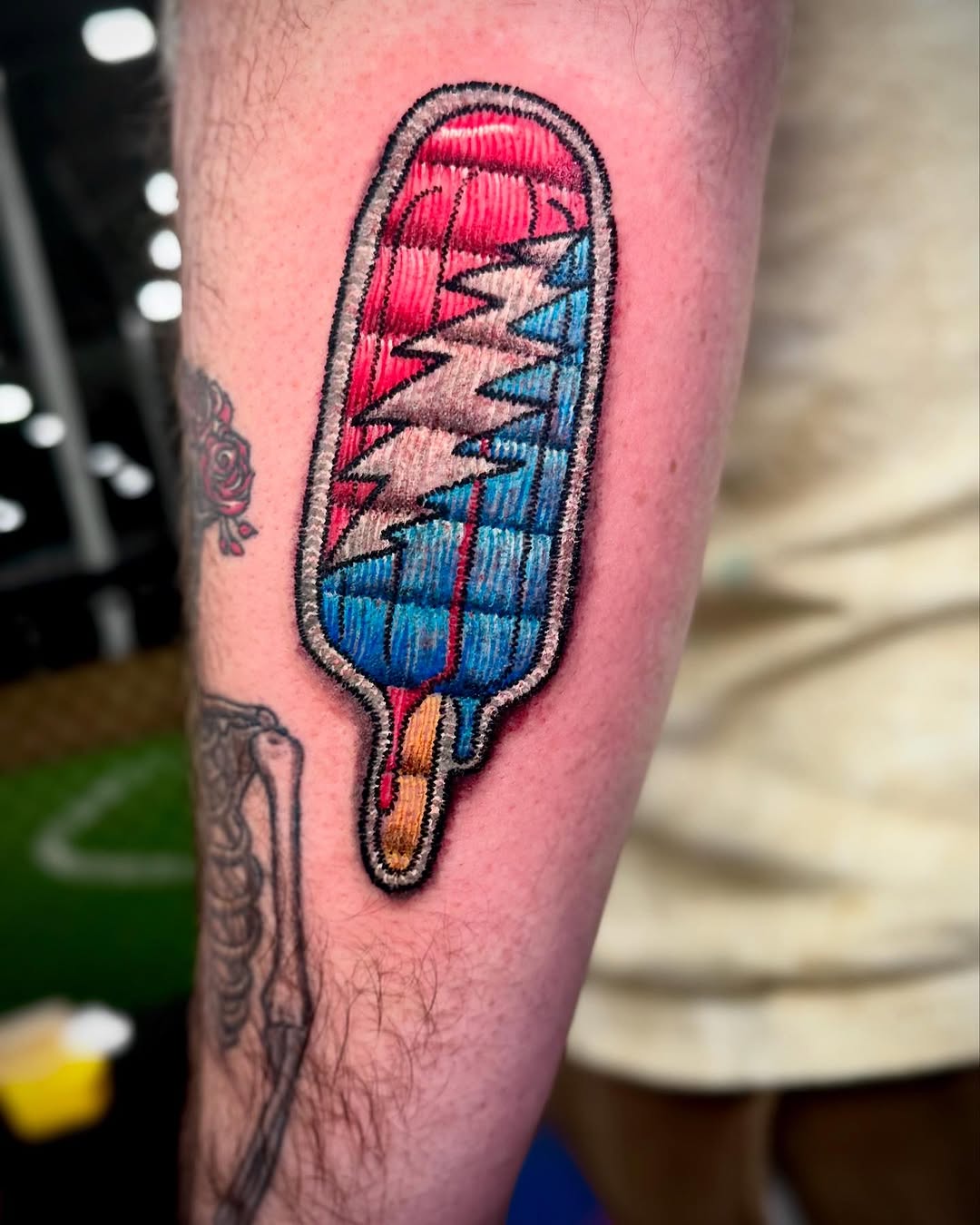 Tattoo by @eldadthegr8 โ illustrative, trash_polka