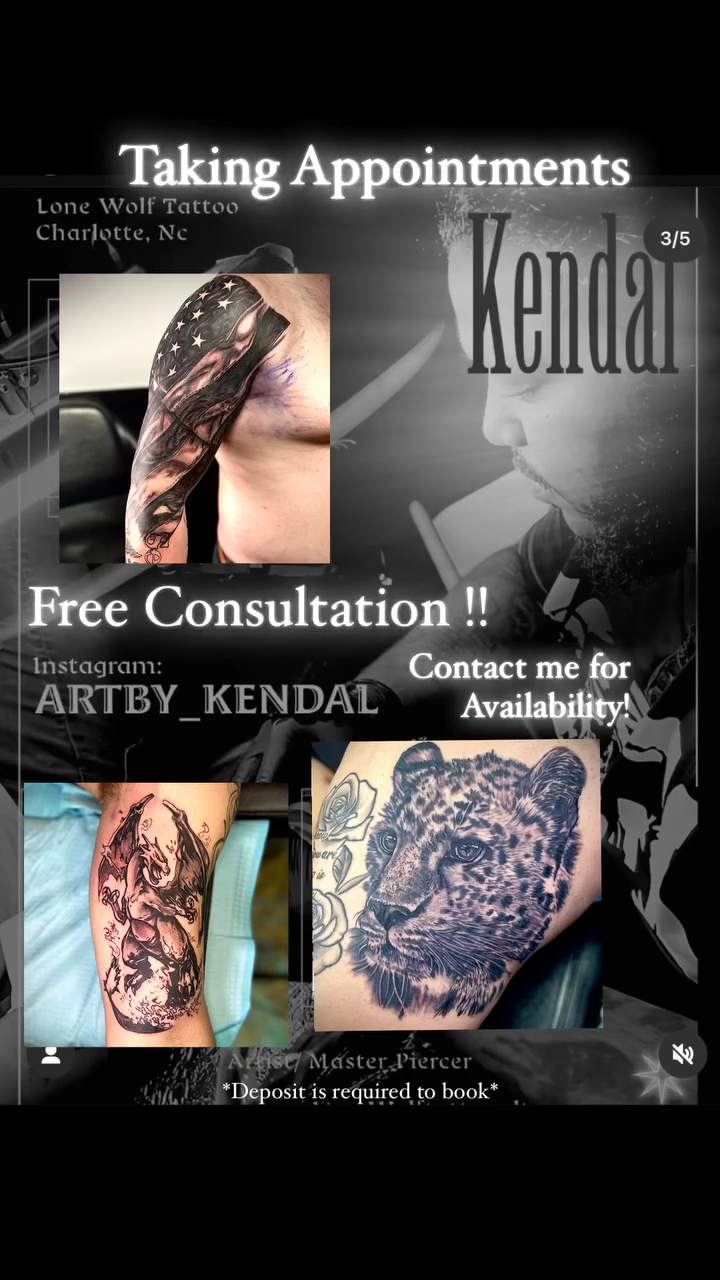 Tattoo by @artby_kendal — realism, black_and_grey
