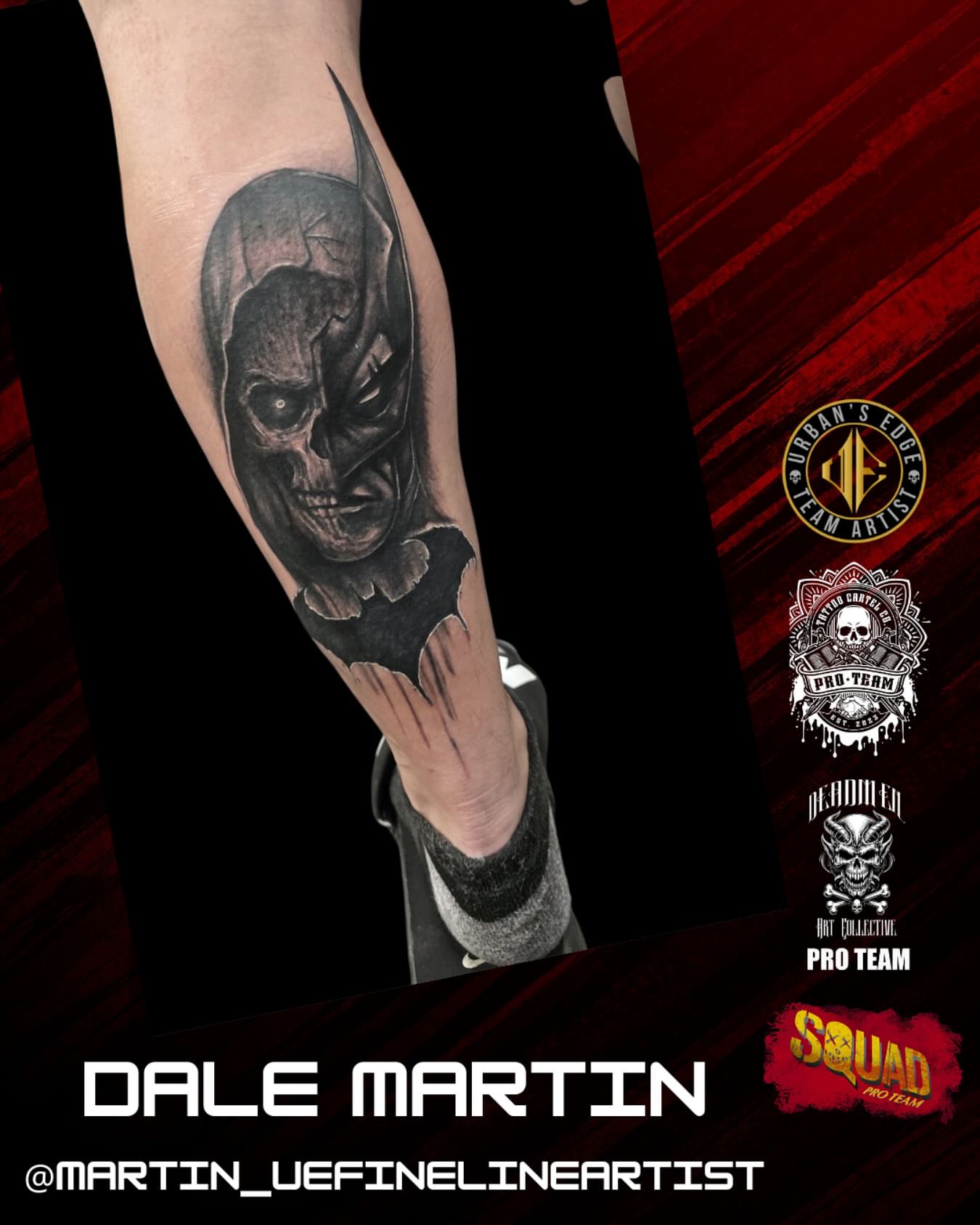 Tattoo by @martin_uefinelineartist — dark_realism