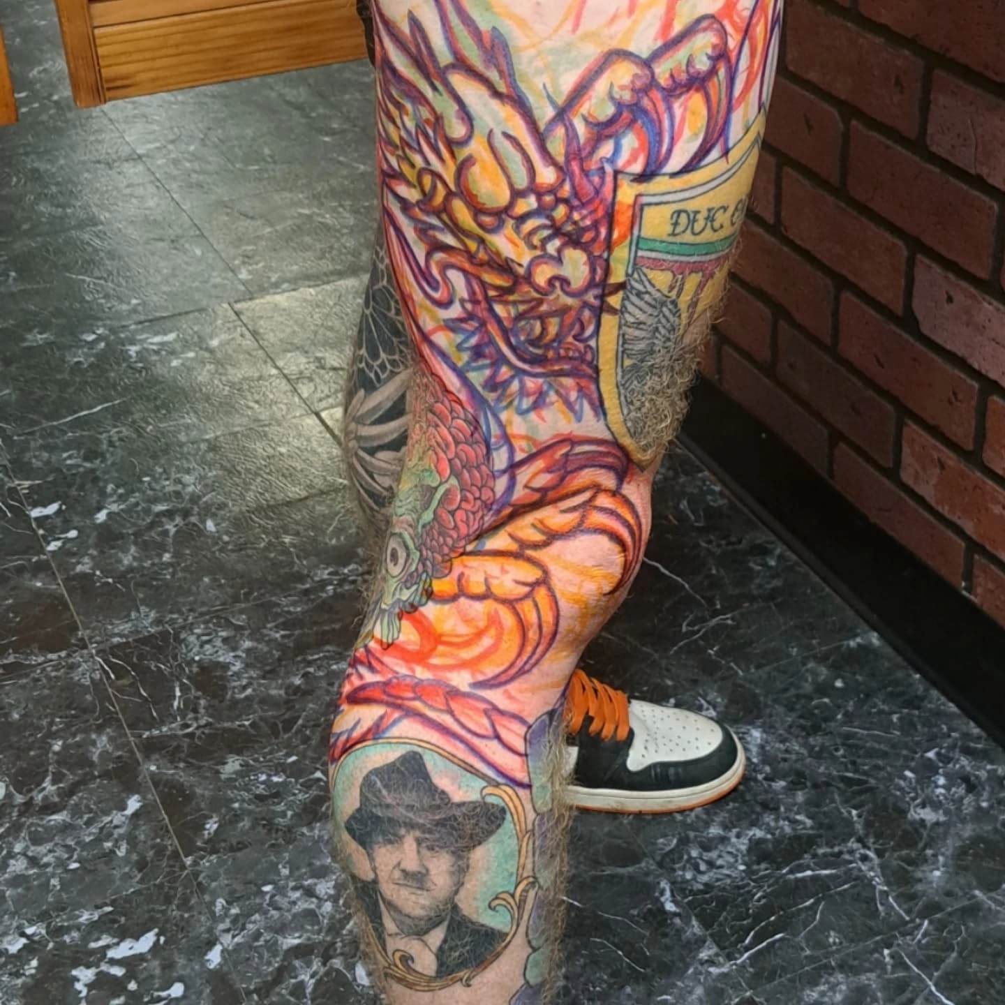 Tattoo by @birdshizzel — japanese_irezumi, dotwork