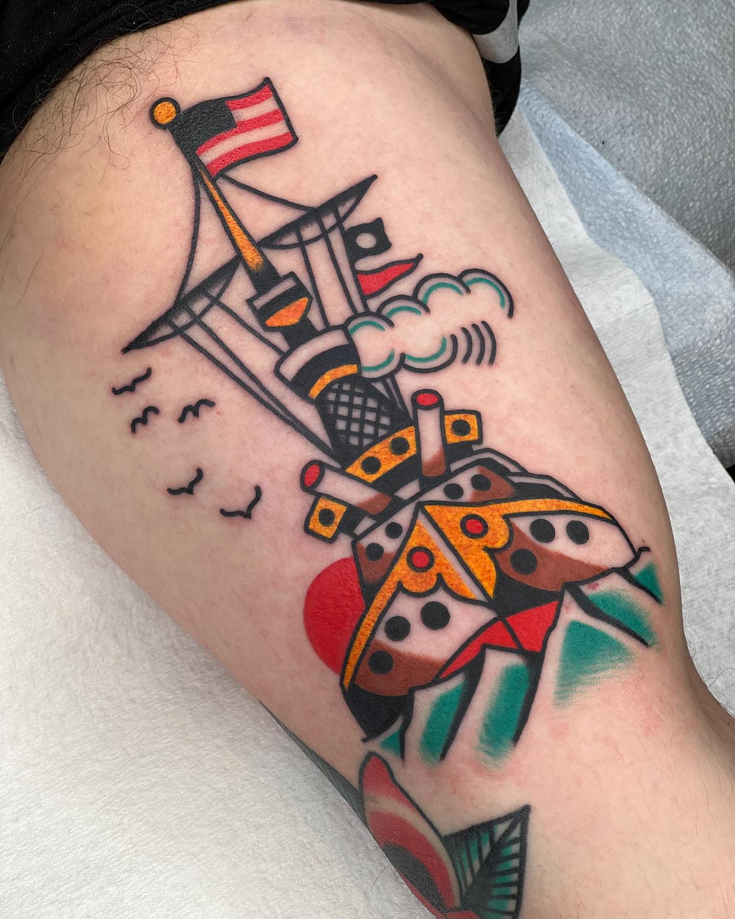 Tattoo by @blake.francis — american_traditional