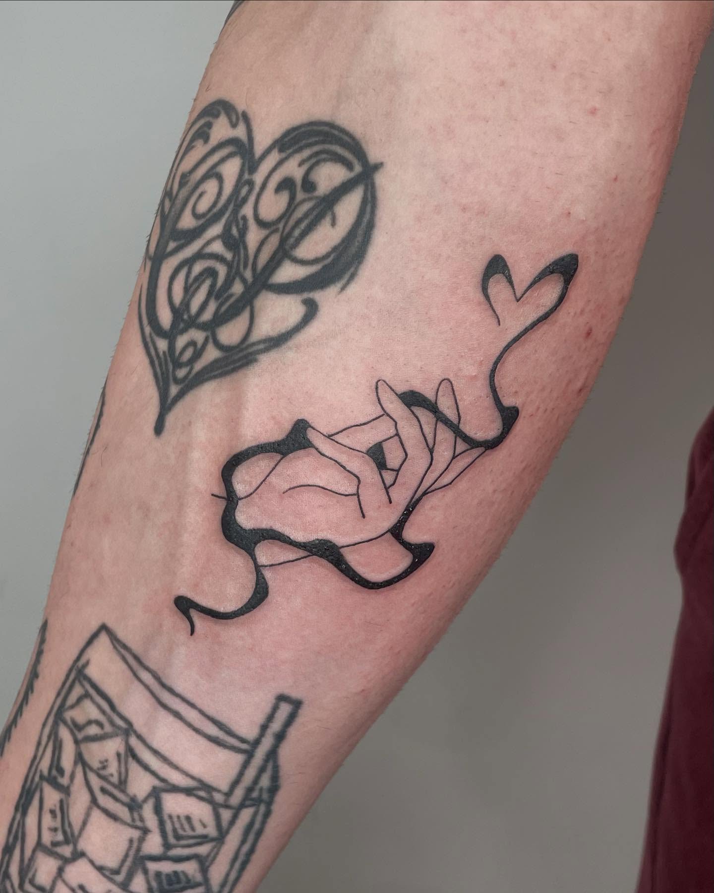 Tattoo by @gloomtimes — black_and_grey