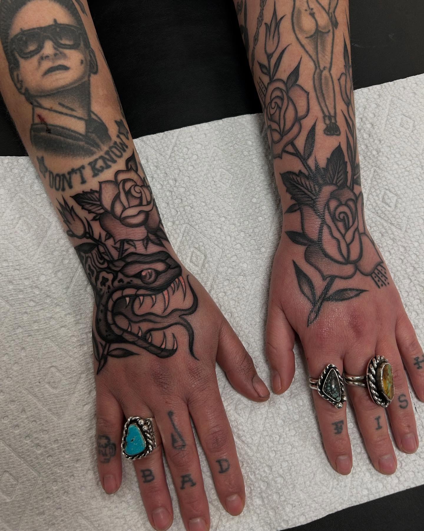 Tattoo by @samperrytattoos โ american_traditional, black_and_grey