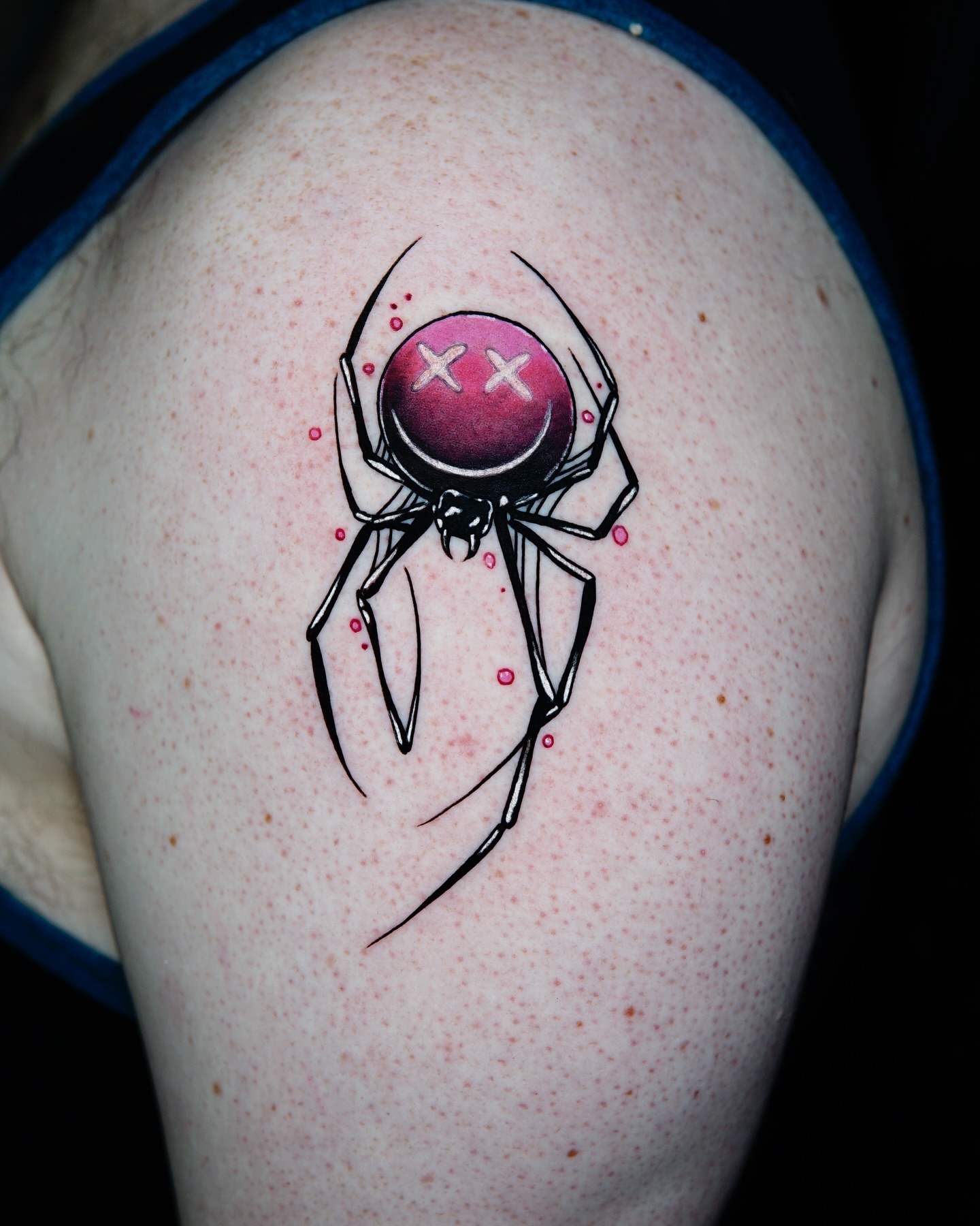 Tattoo by @felixxmtattoo — new_school, blackwork