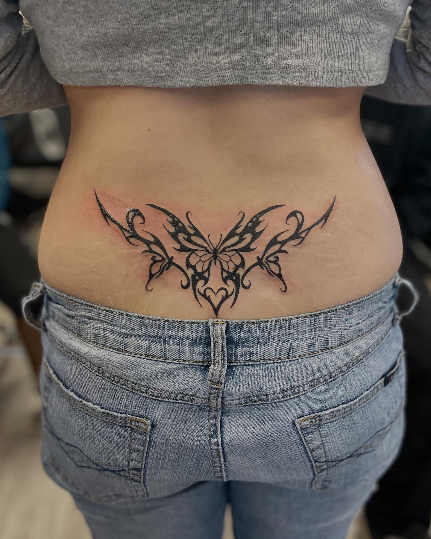 Tattoo by @alexis_studeman — tribal