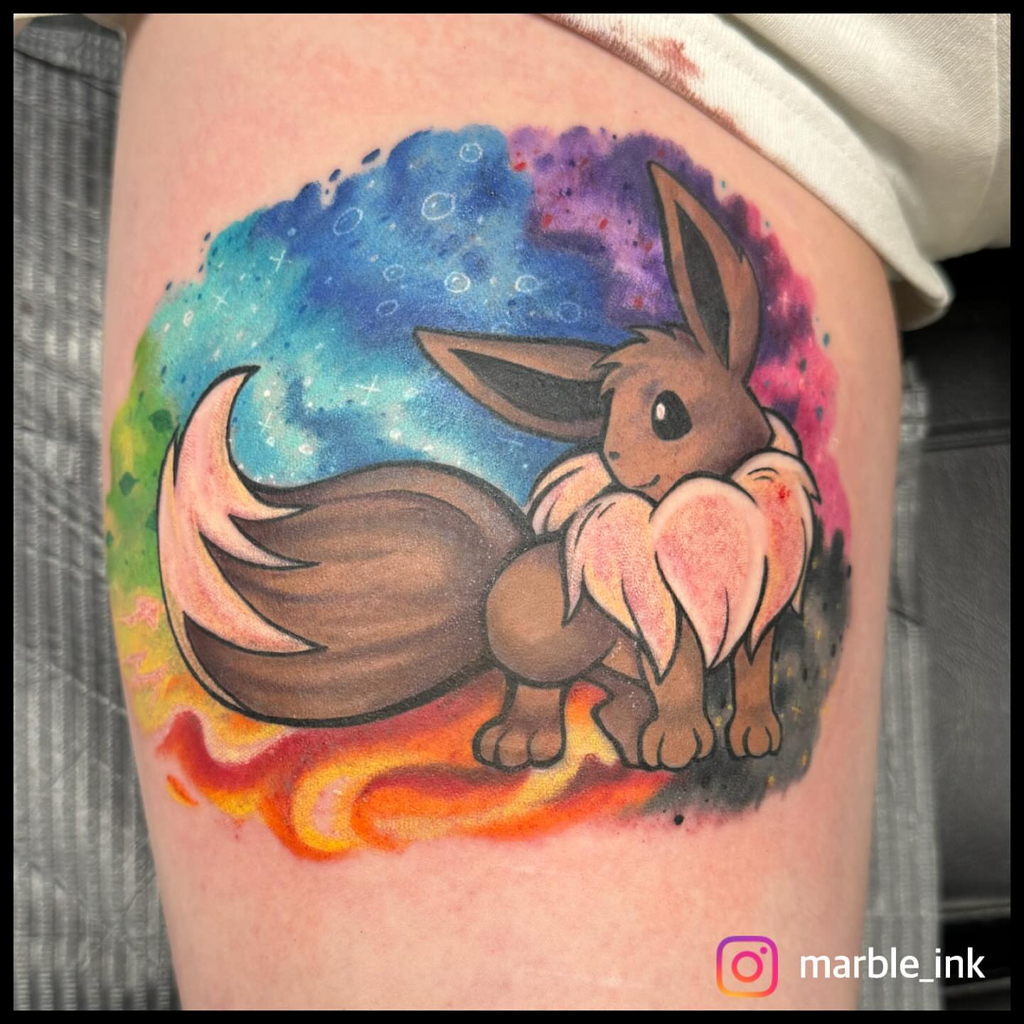 Tattoo by @marble_ink — watercolor