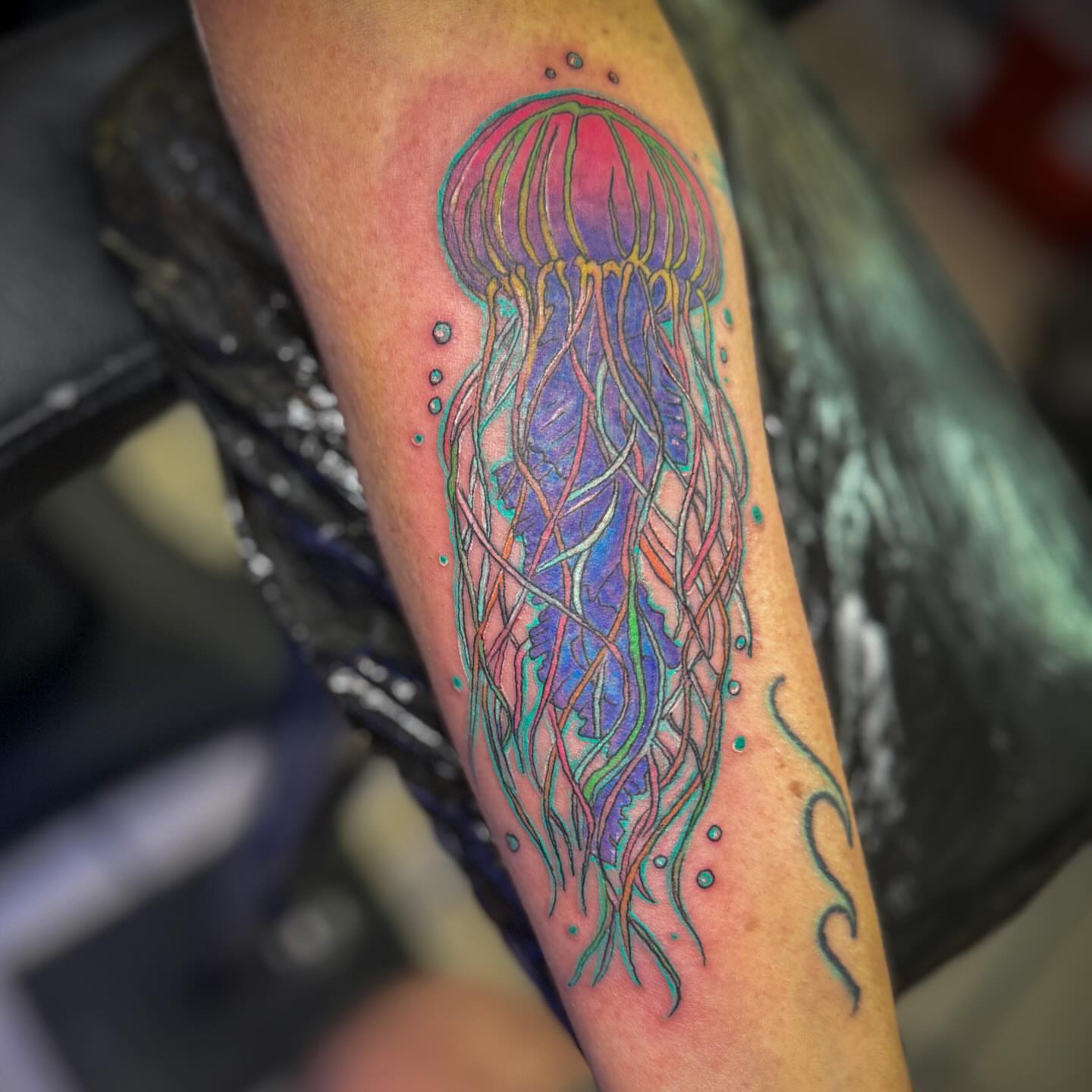 Tattoo by @joeyspindlertattoos — dotwork