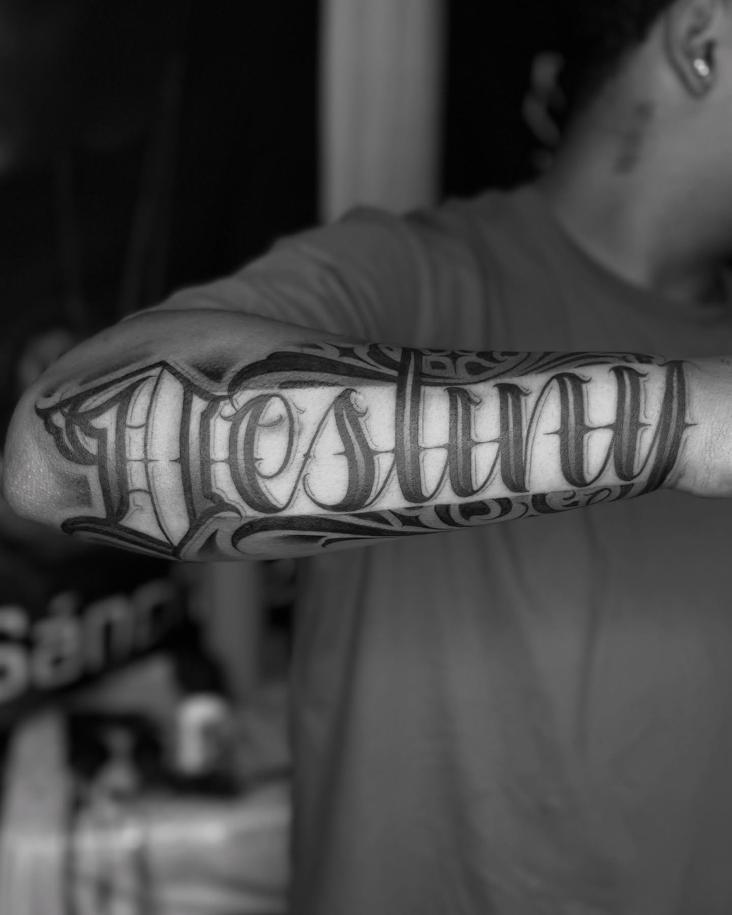 Tattoo by @suave.serg714 β lettering_script