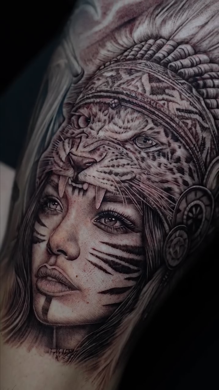Tattoo by @dead_im_sure — realism, black_and_grey