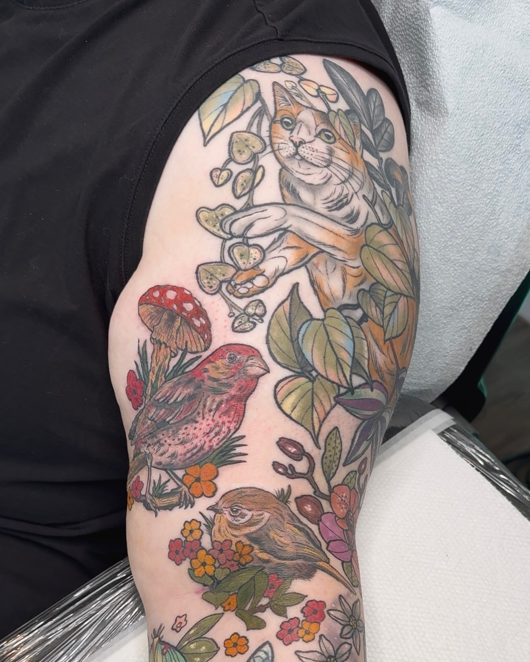 Tattoo by @caitlinstairstattoo โ american_traditional, realism