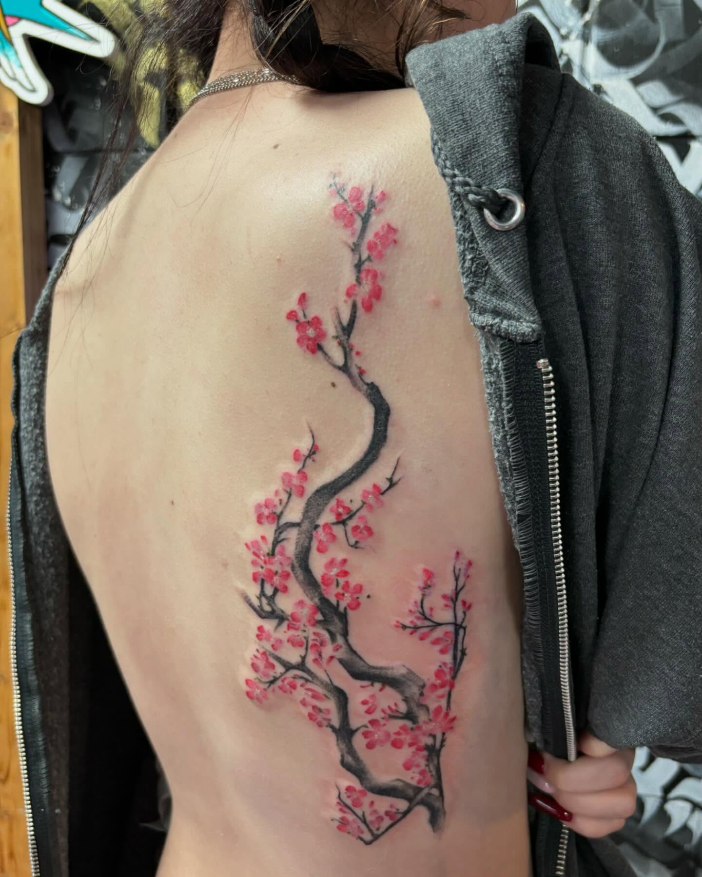 Tattoo by @relentlesley83 — watercolor