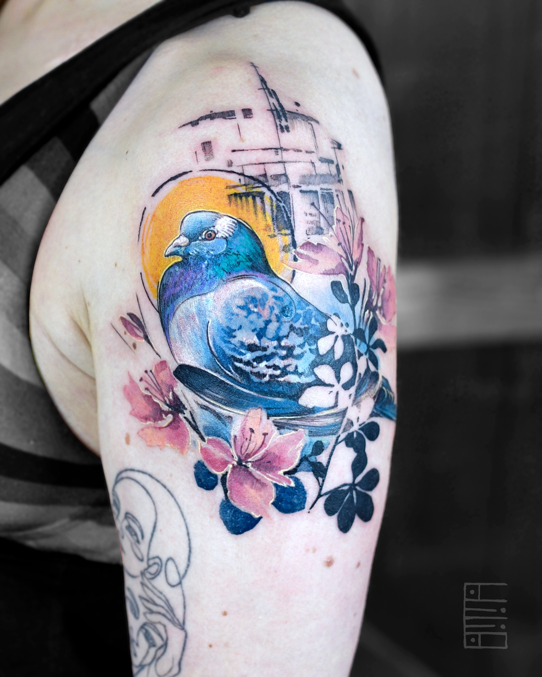 Tattoo by @emmagracetattoo — watercolor, realism