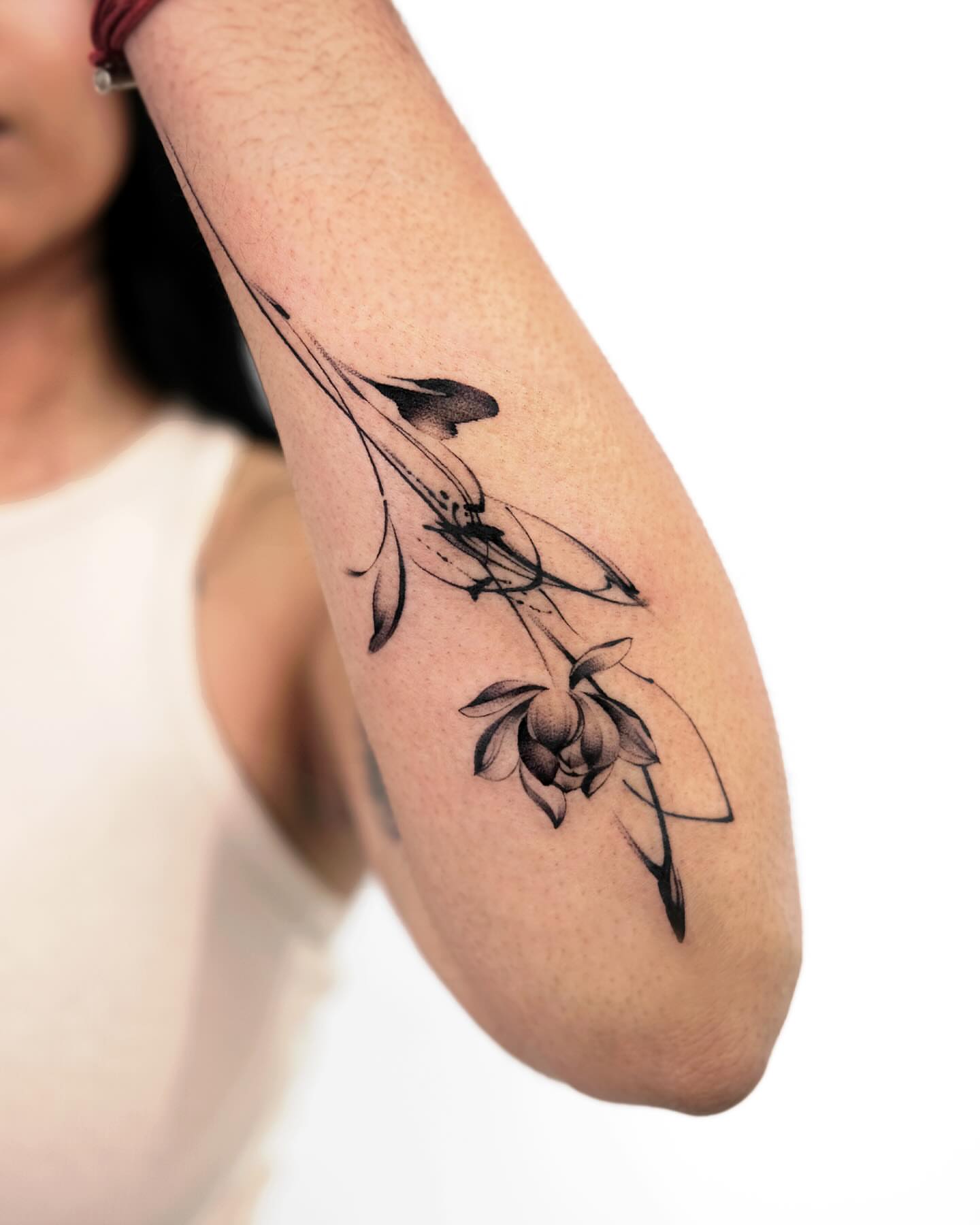 Tattoo by @mukyeon_tattoo — black_and_grey